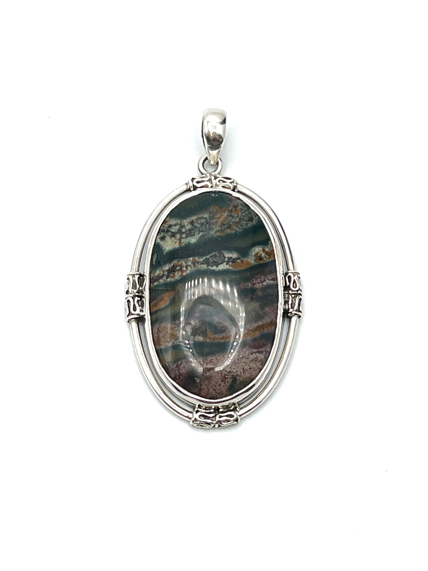 Bali Bloodstone Pendants