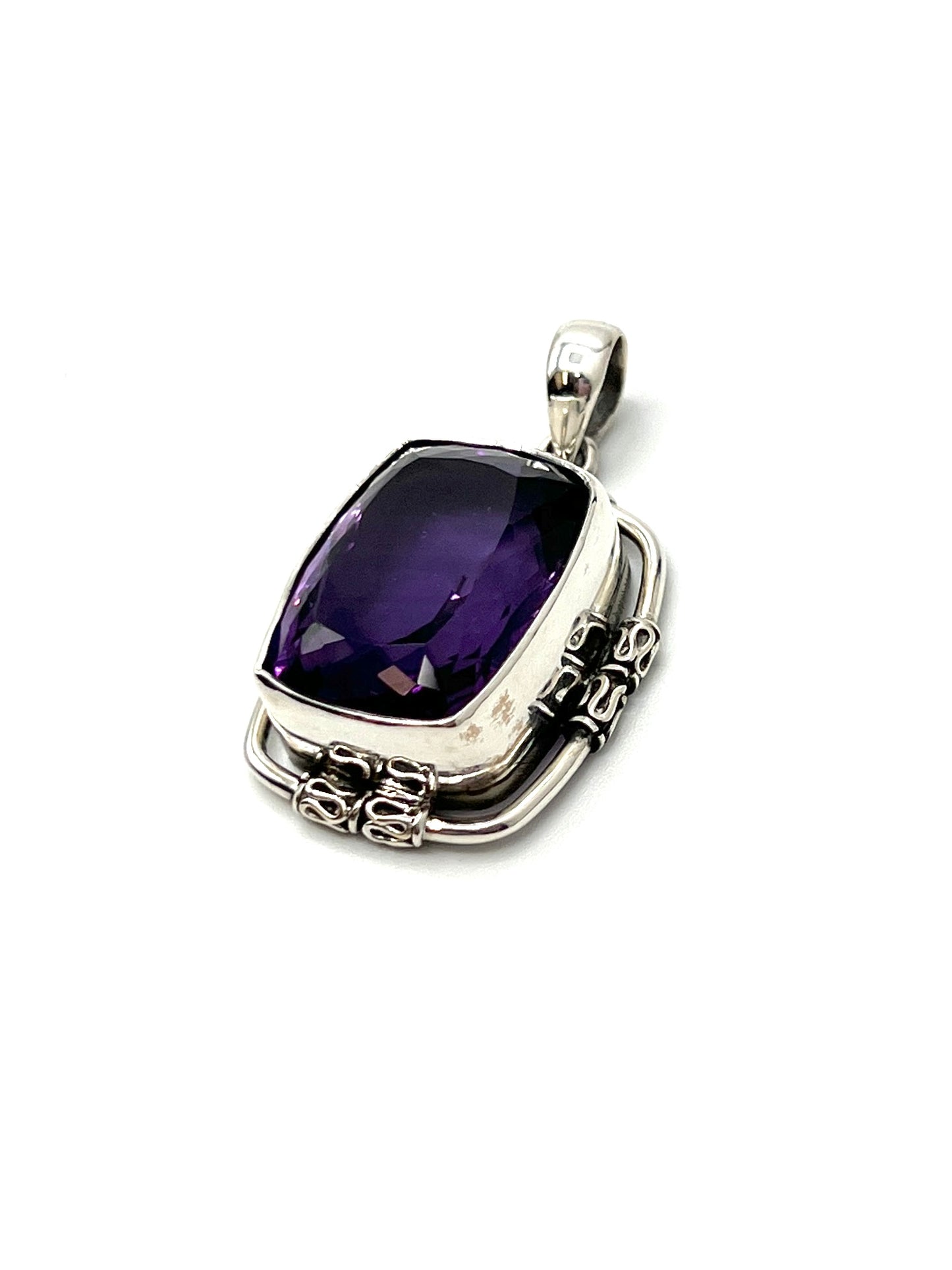 African Amethyst Pendants