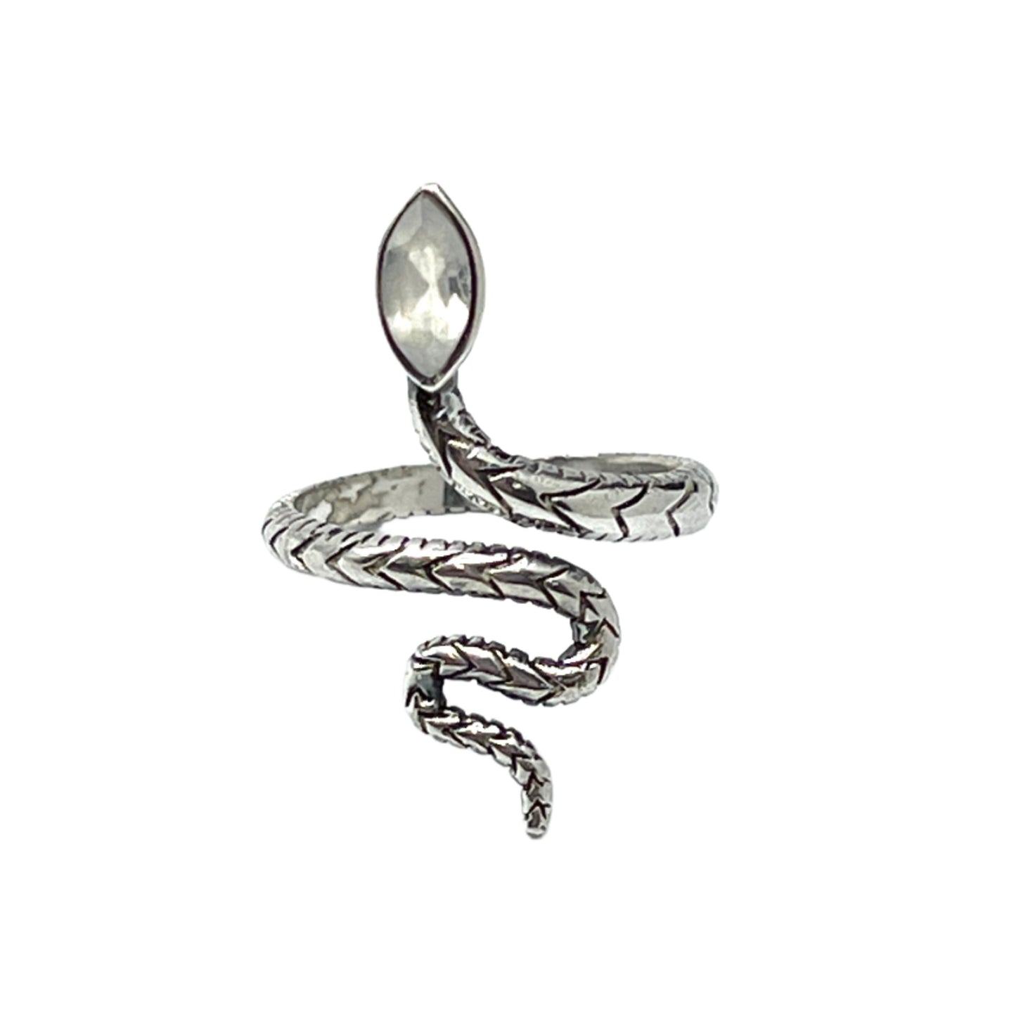 Gemstone Snake Rings