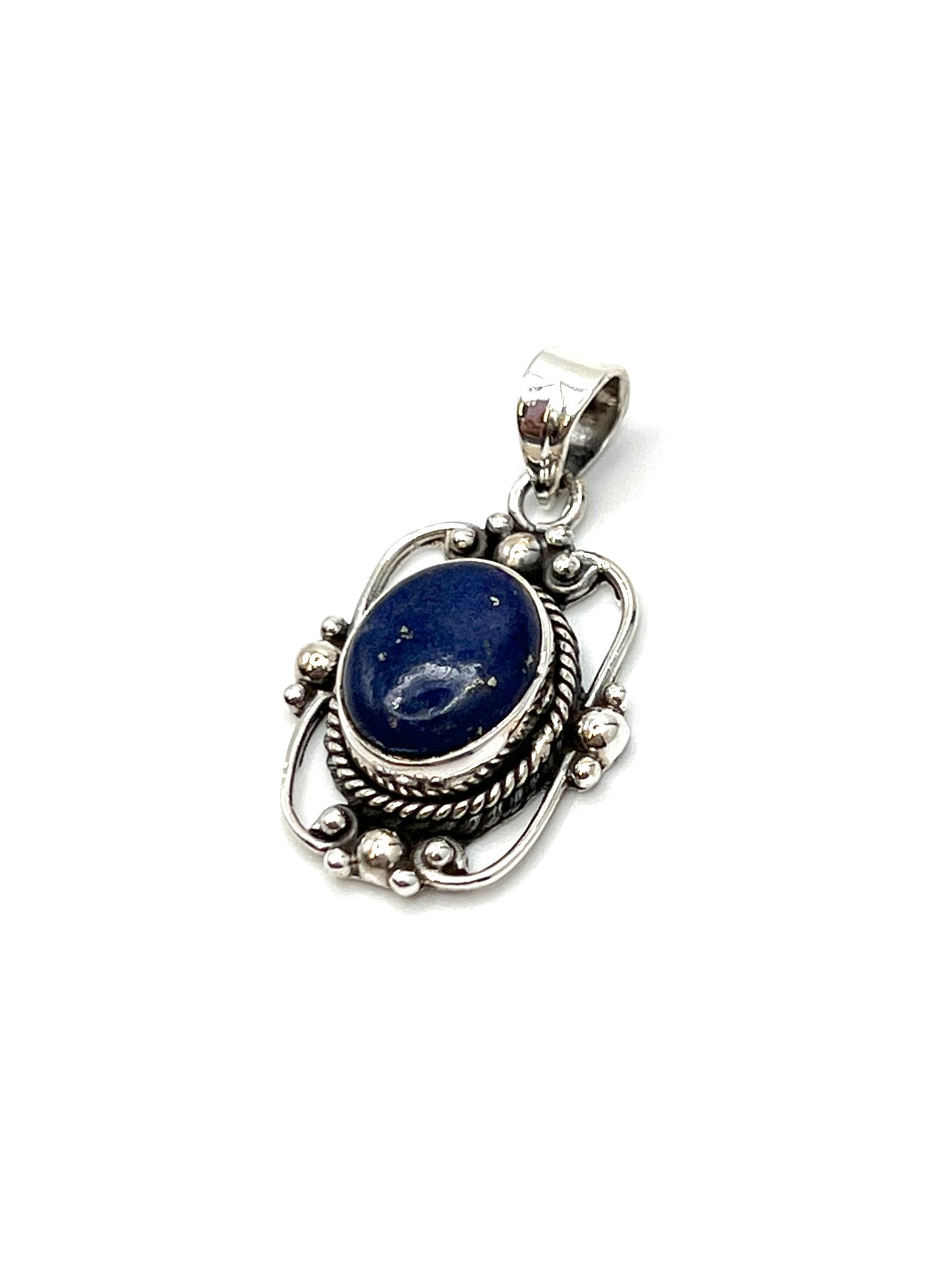 Sterling Silver Victorian Mirror Pendants