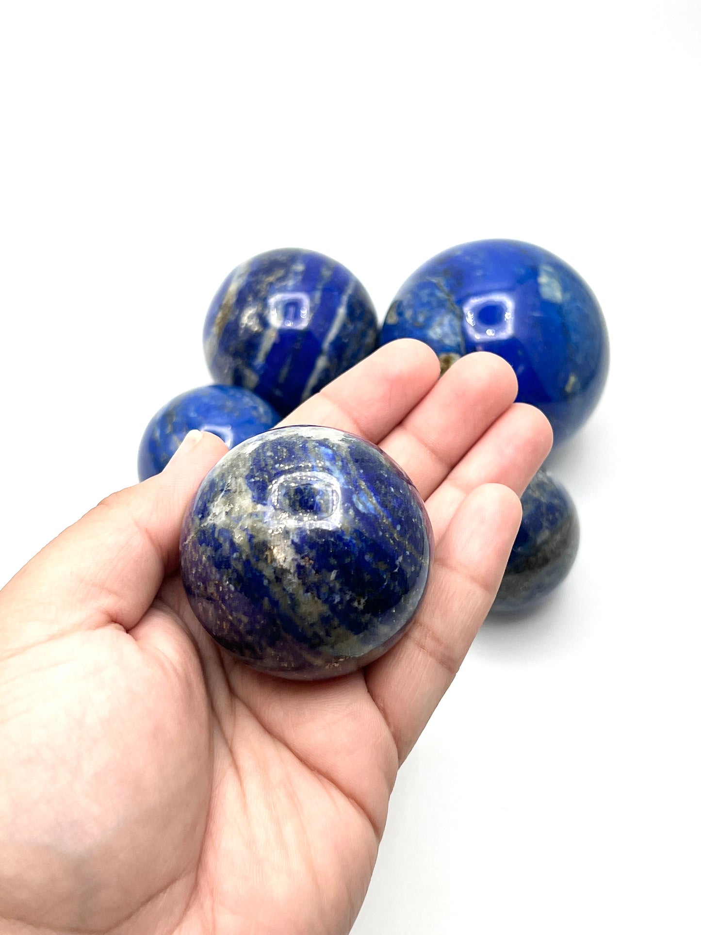 Lapis Lazuli Spheres
