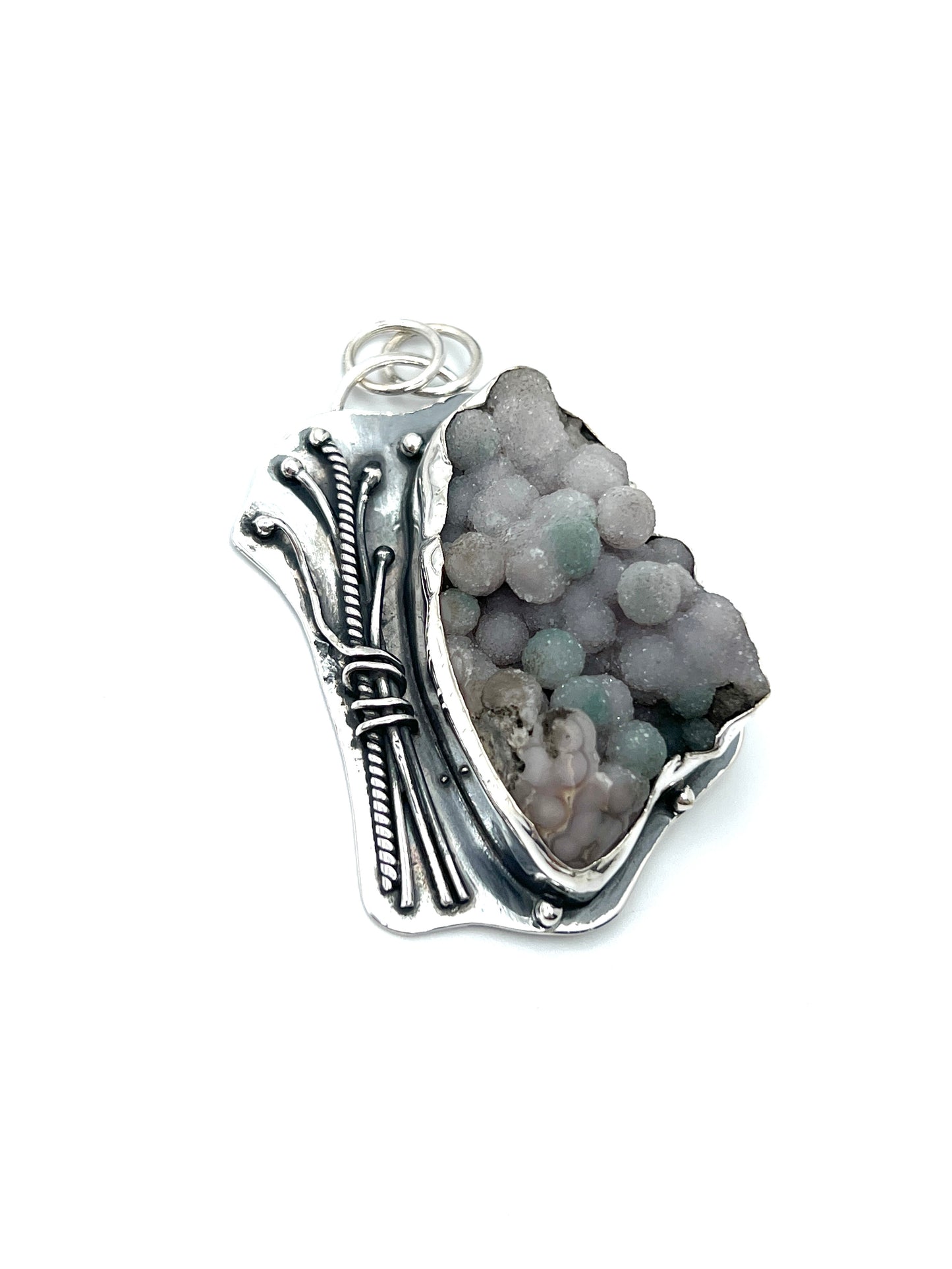 Grape Agate Pendants
