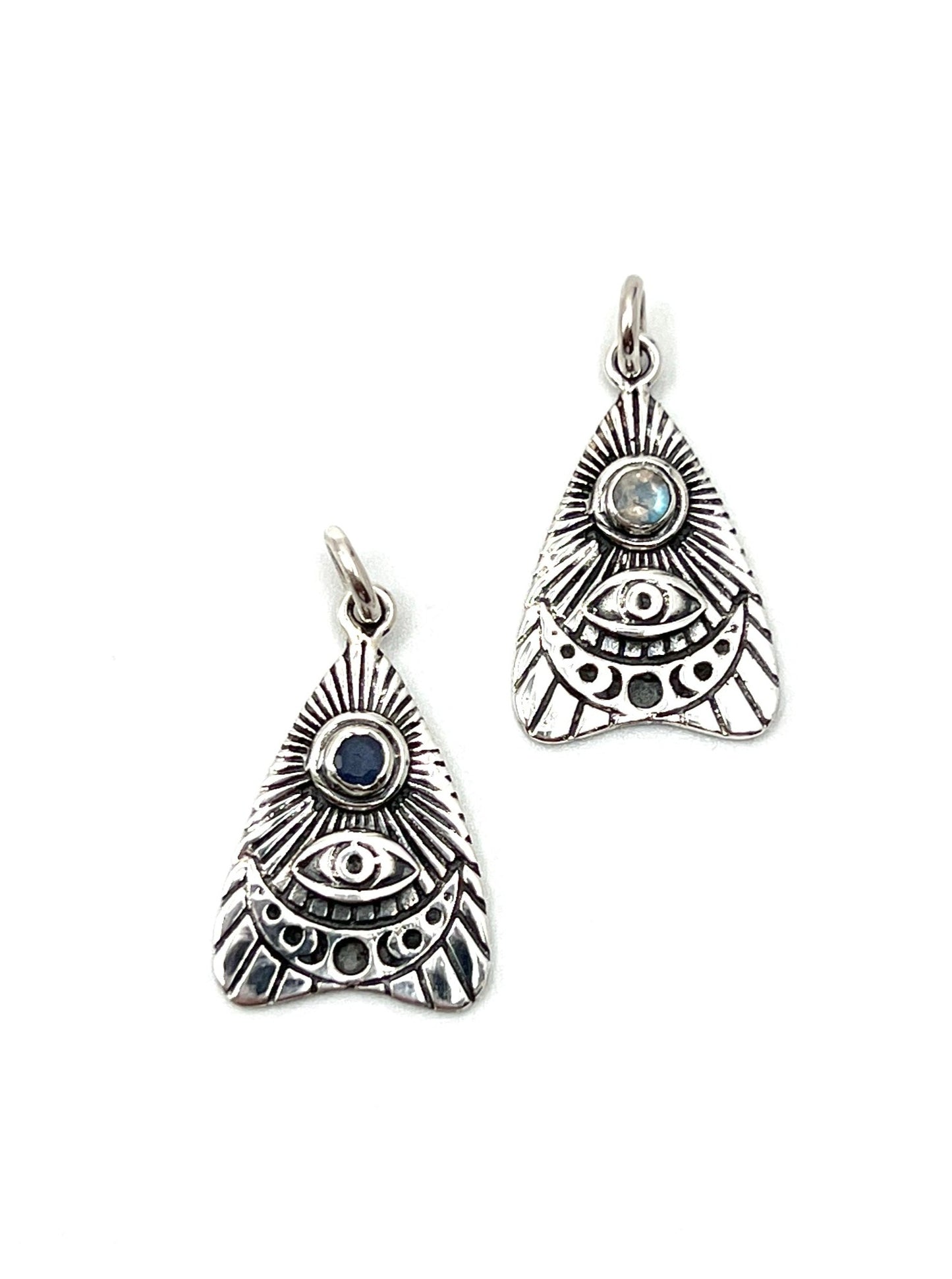Sterling Silver Ouija Planchette Pendant