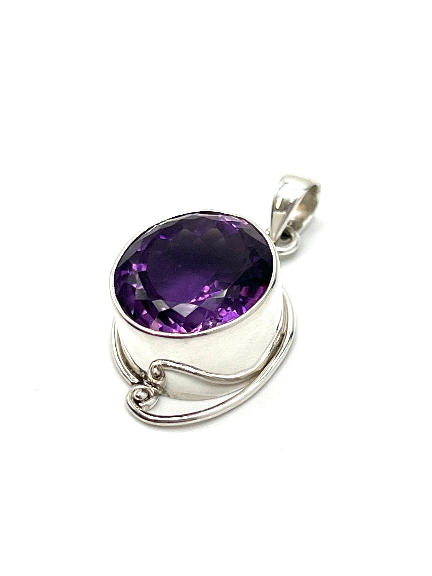 African Amethyst Pendants