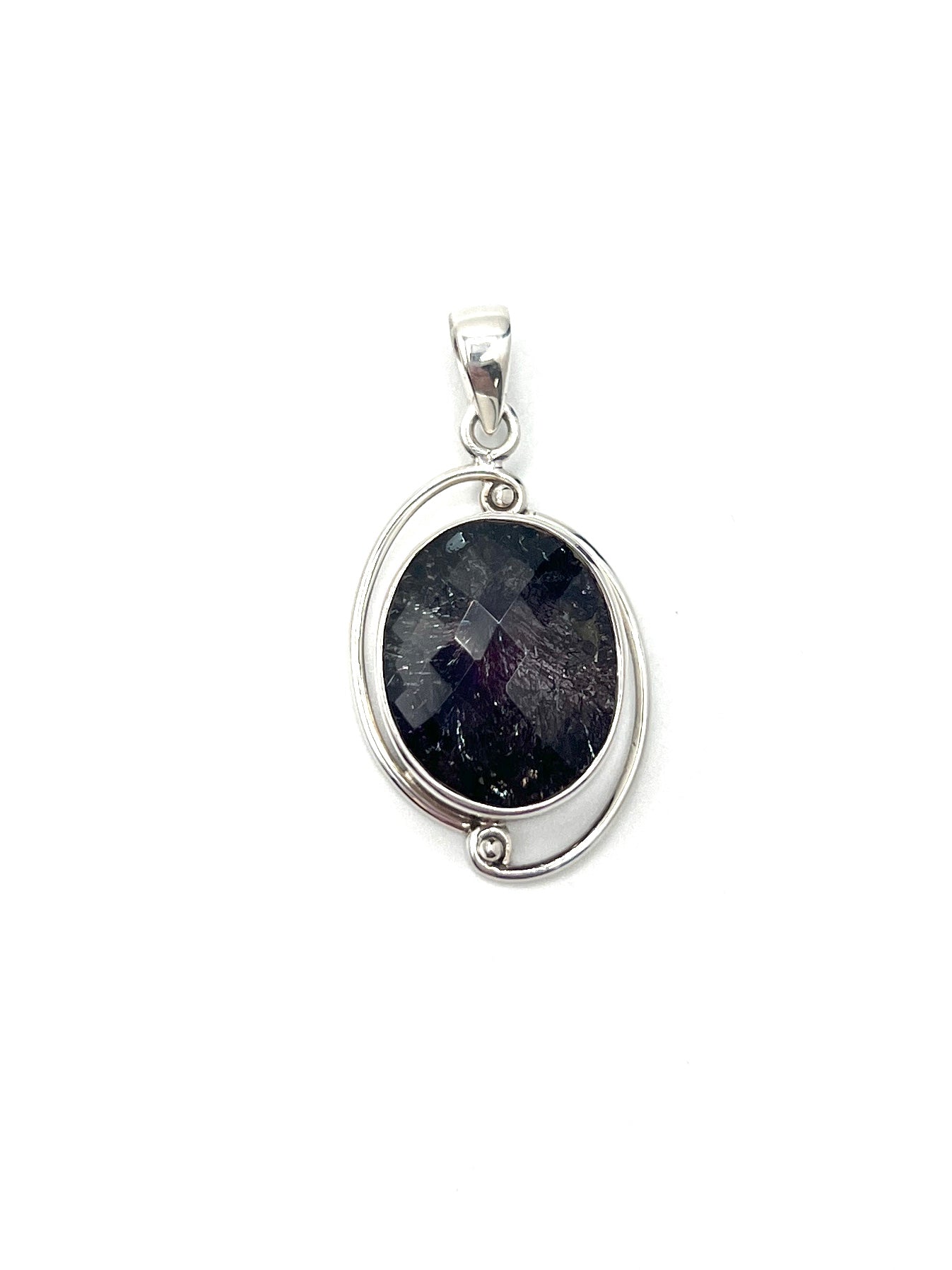 Silver Double Wire Super 7 Pendants