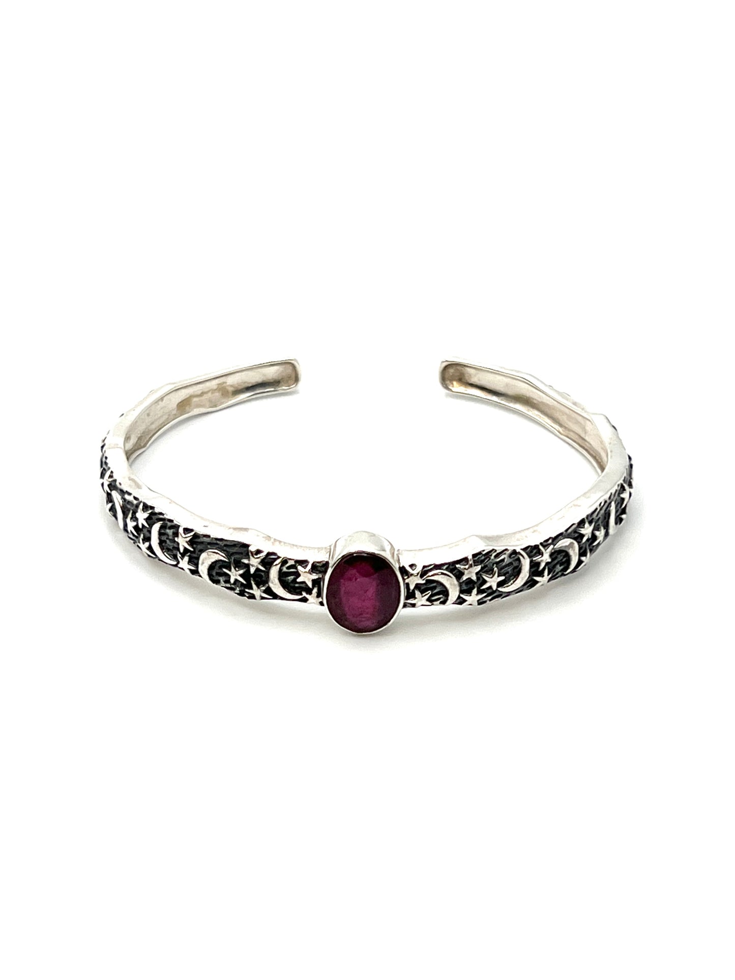 Sterling Silver Moon and Star Bracelets