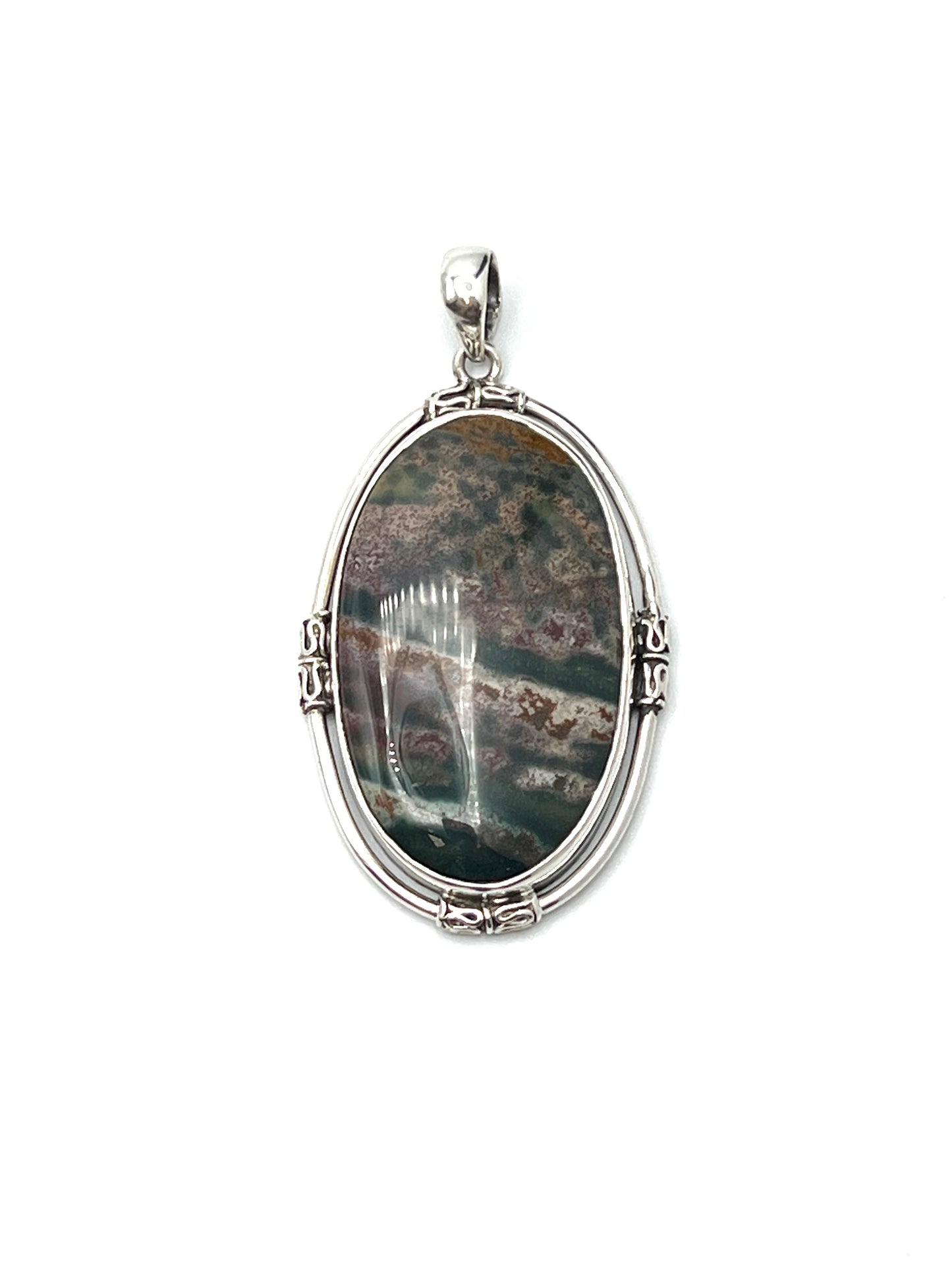 Bali Bloodstone Pendants