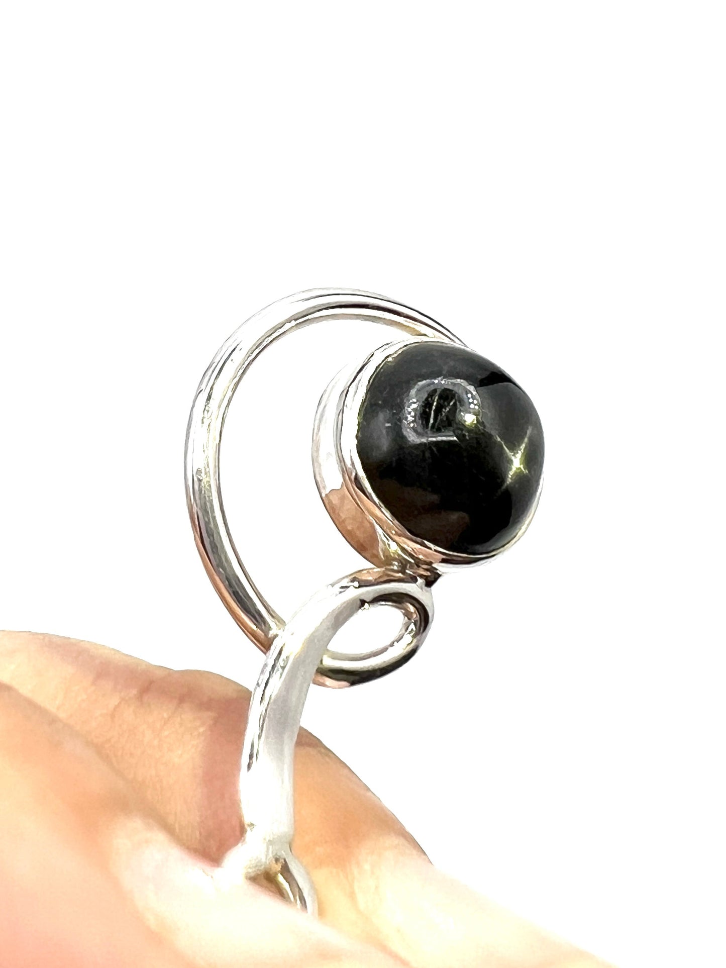 Circle Swirl Pendants Premium Stones