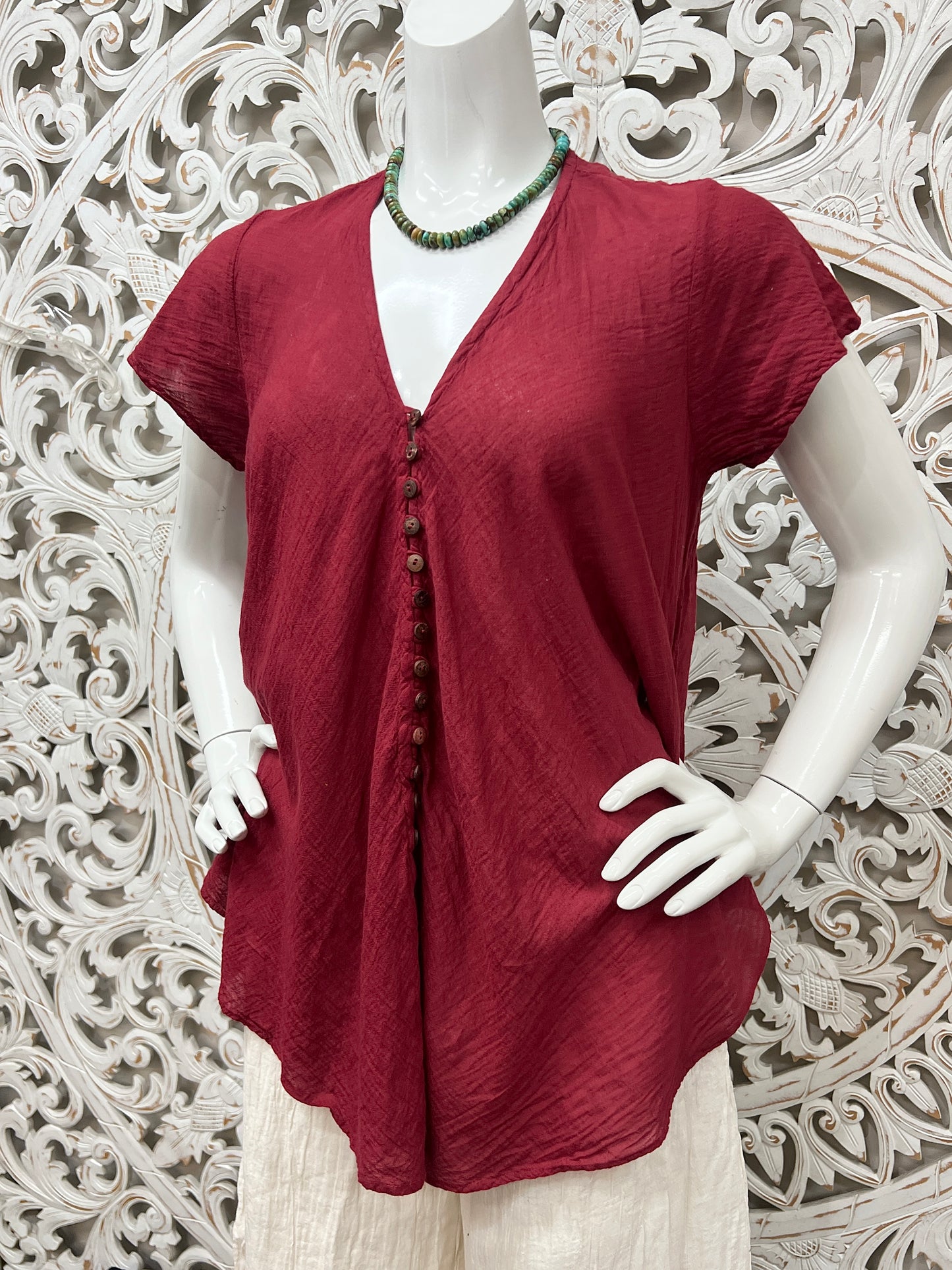 Thai Full Button Tops