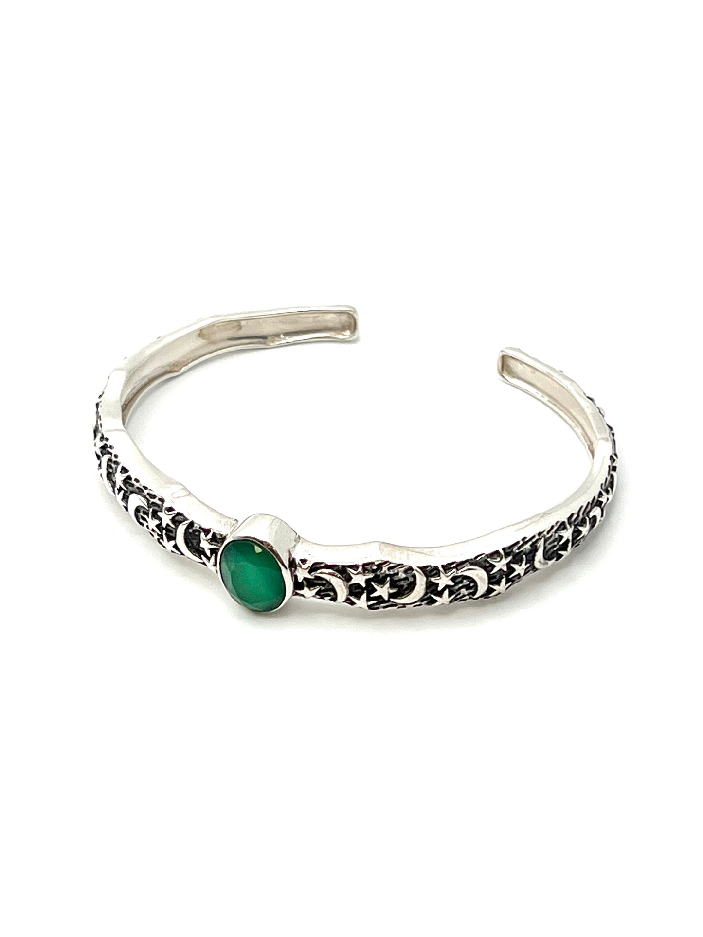 Sterling Silver Moon and Star Bracelets