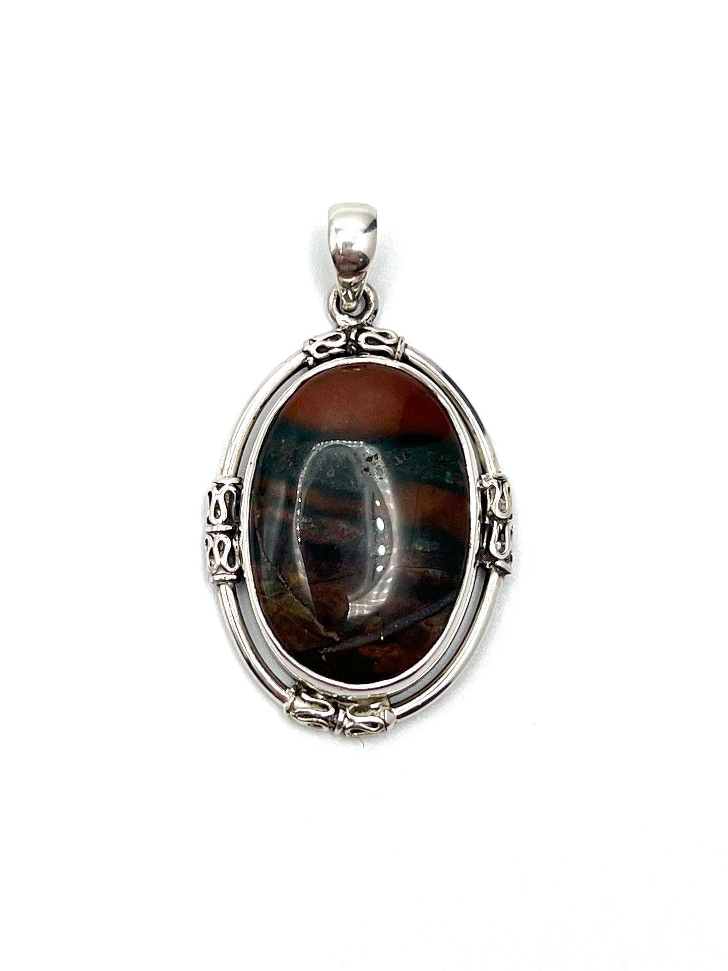 Bali Bloodstone Pendants