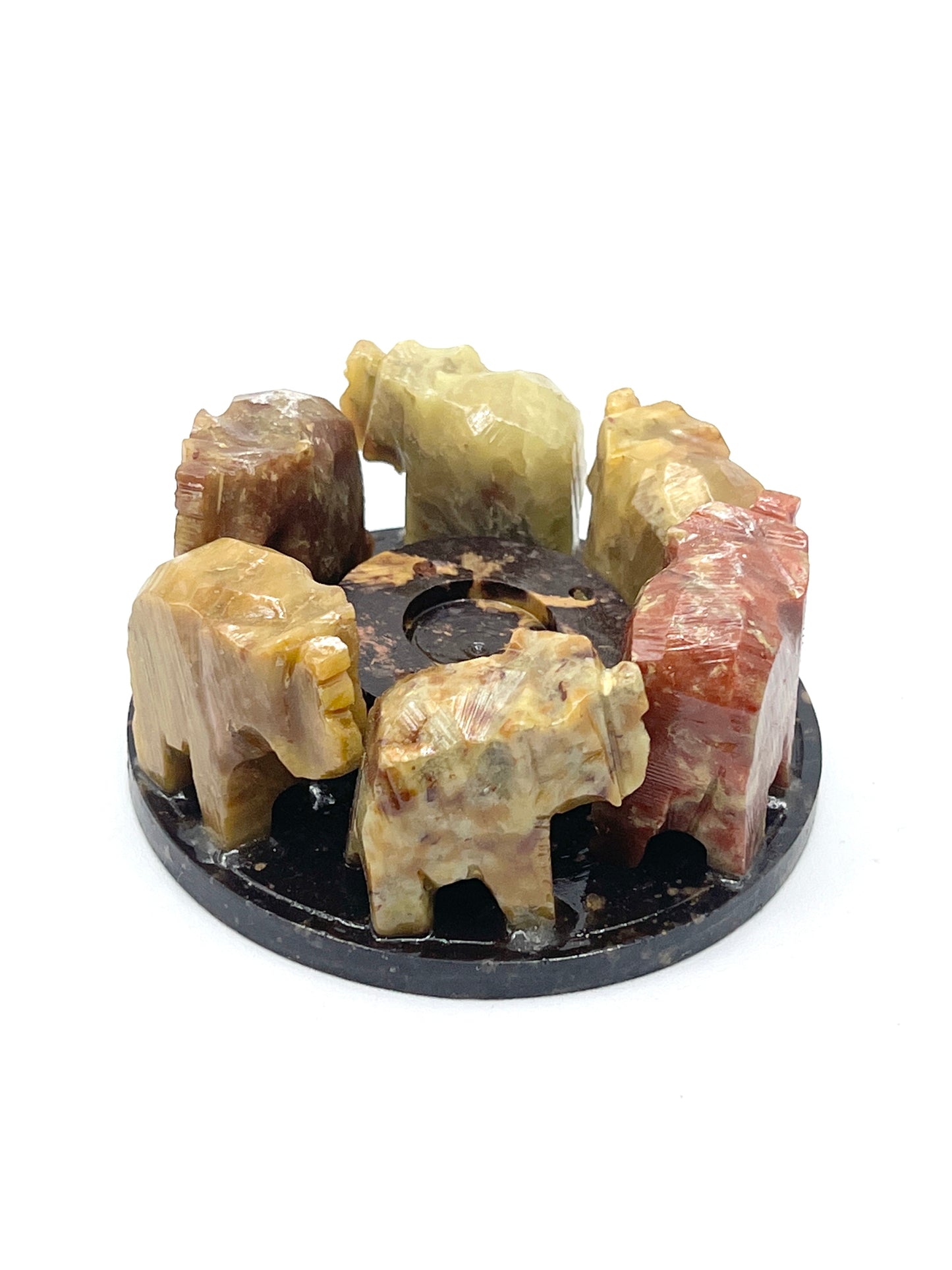 Soapstone Elephant Incense Holder