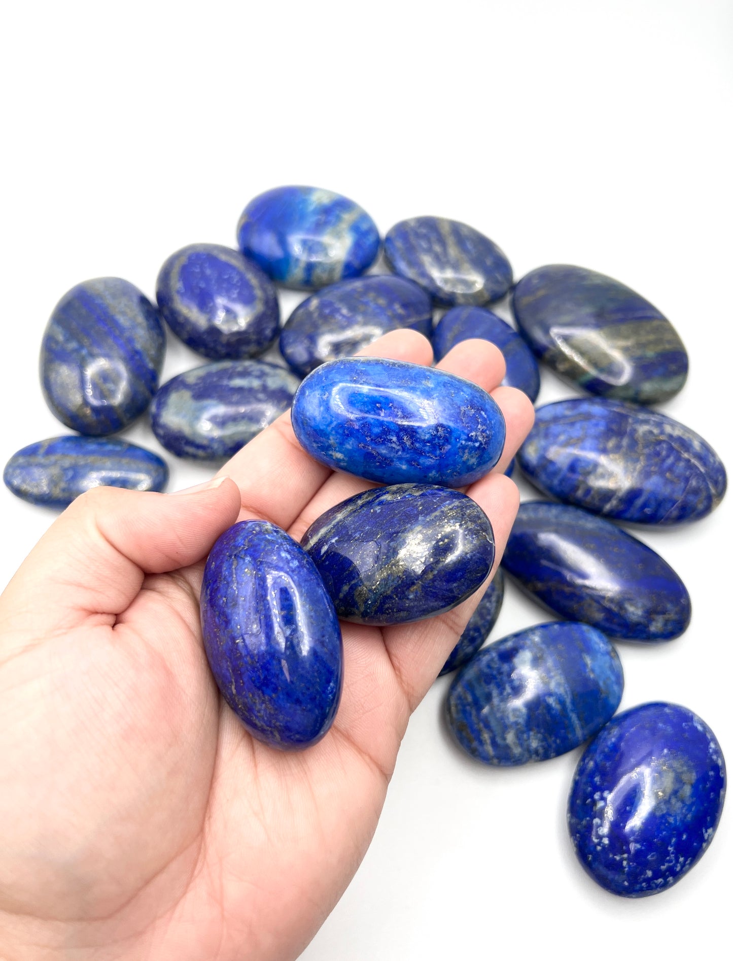 Lapis Lazuli Palm Stones