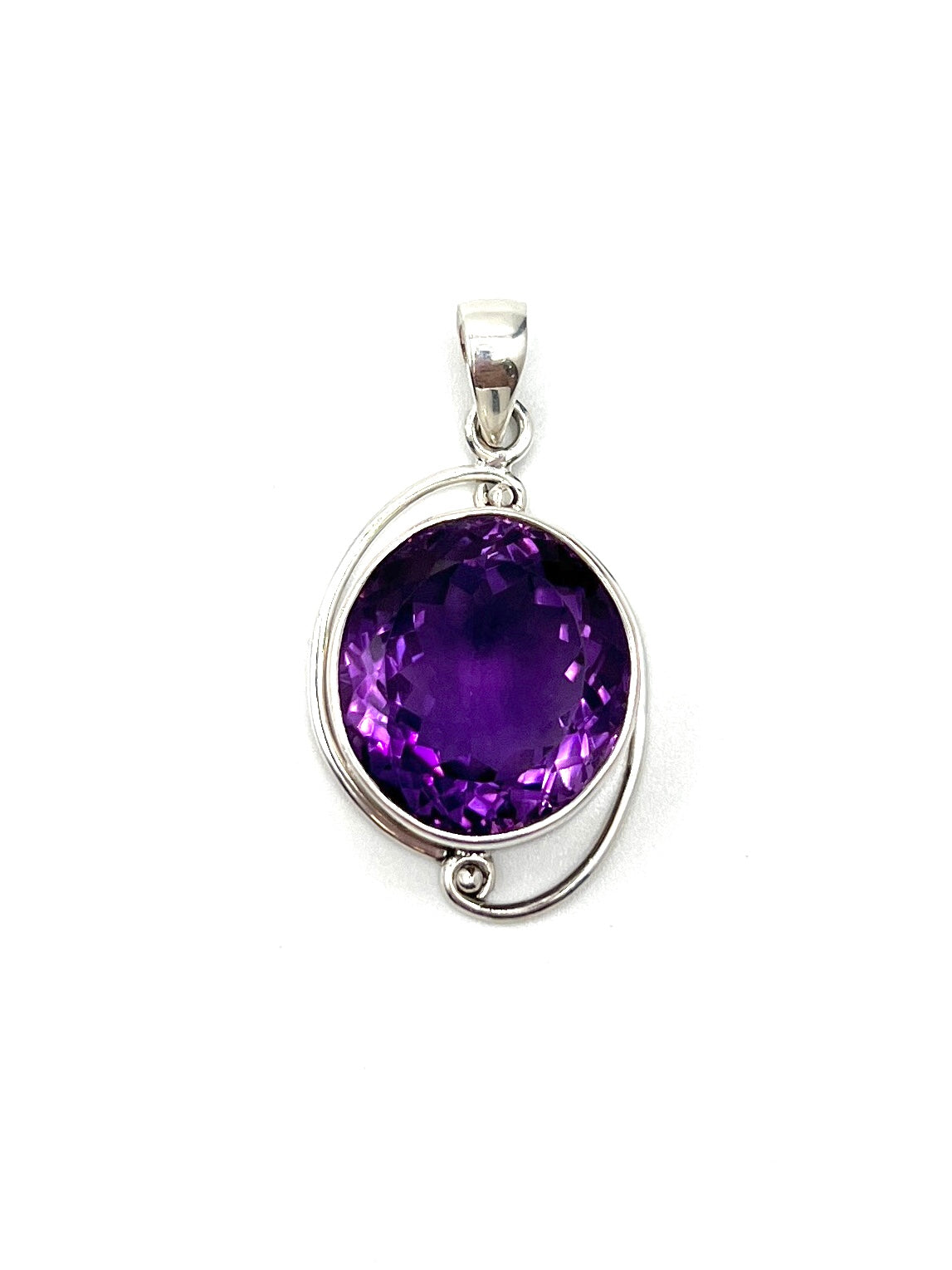 African Amethyst Pendants