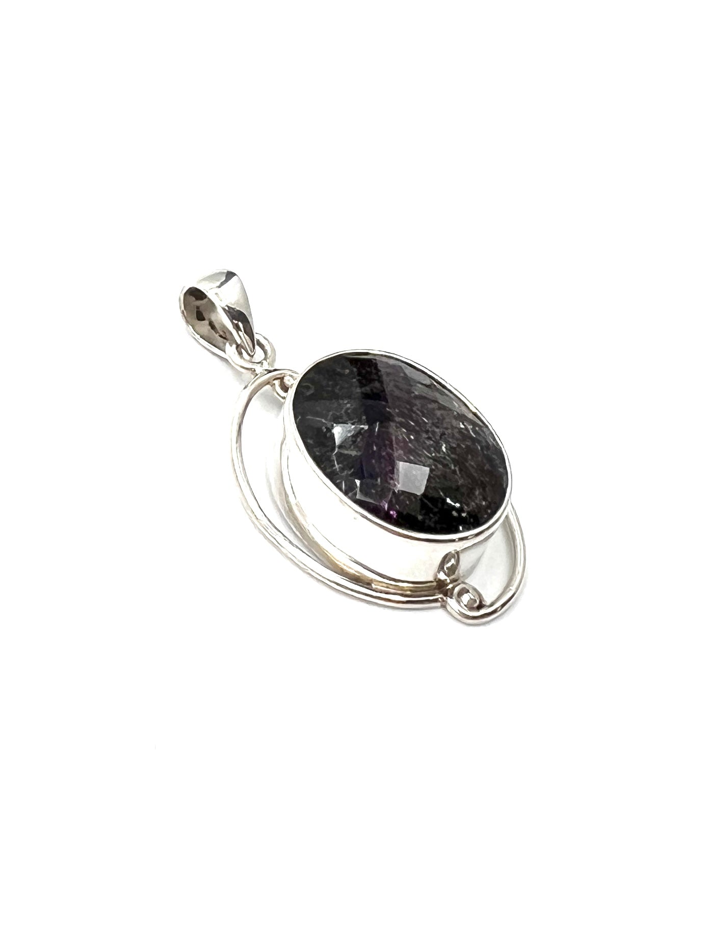 Silver Double Wire Super 7 Pendants