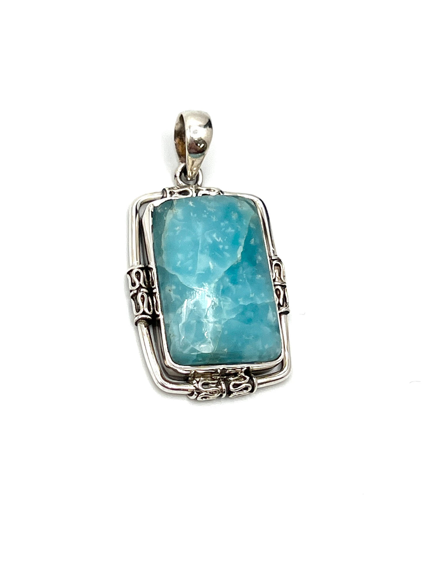 Hemimorphite Pendants