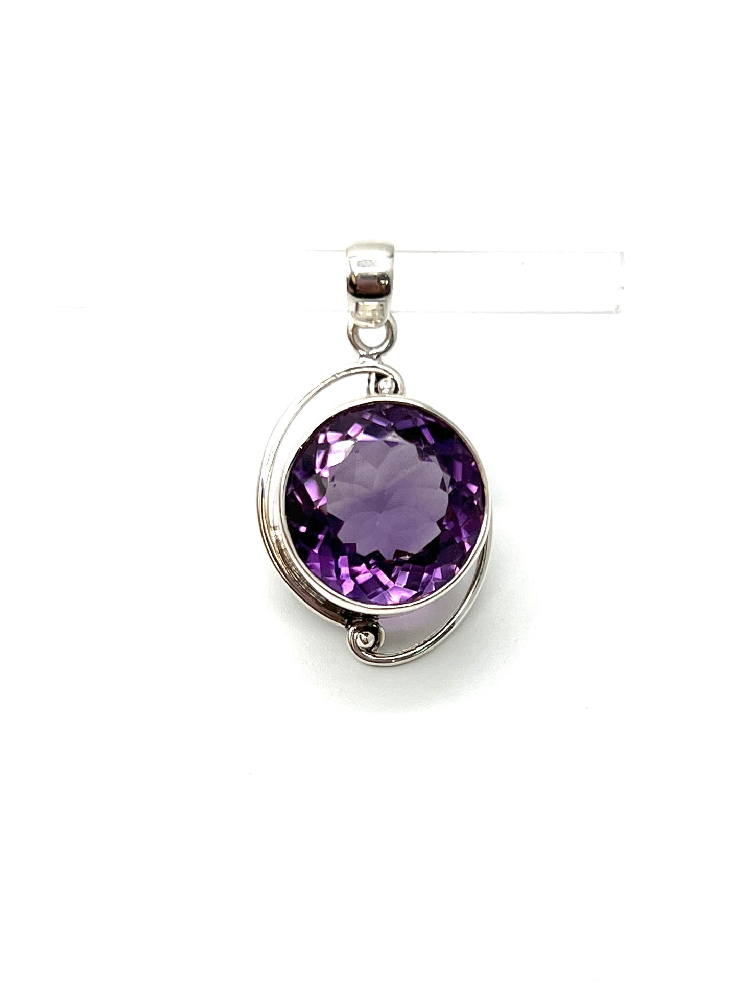 African Amethyst Pendants