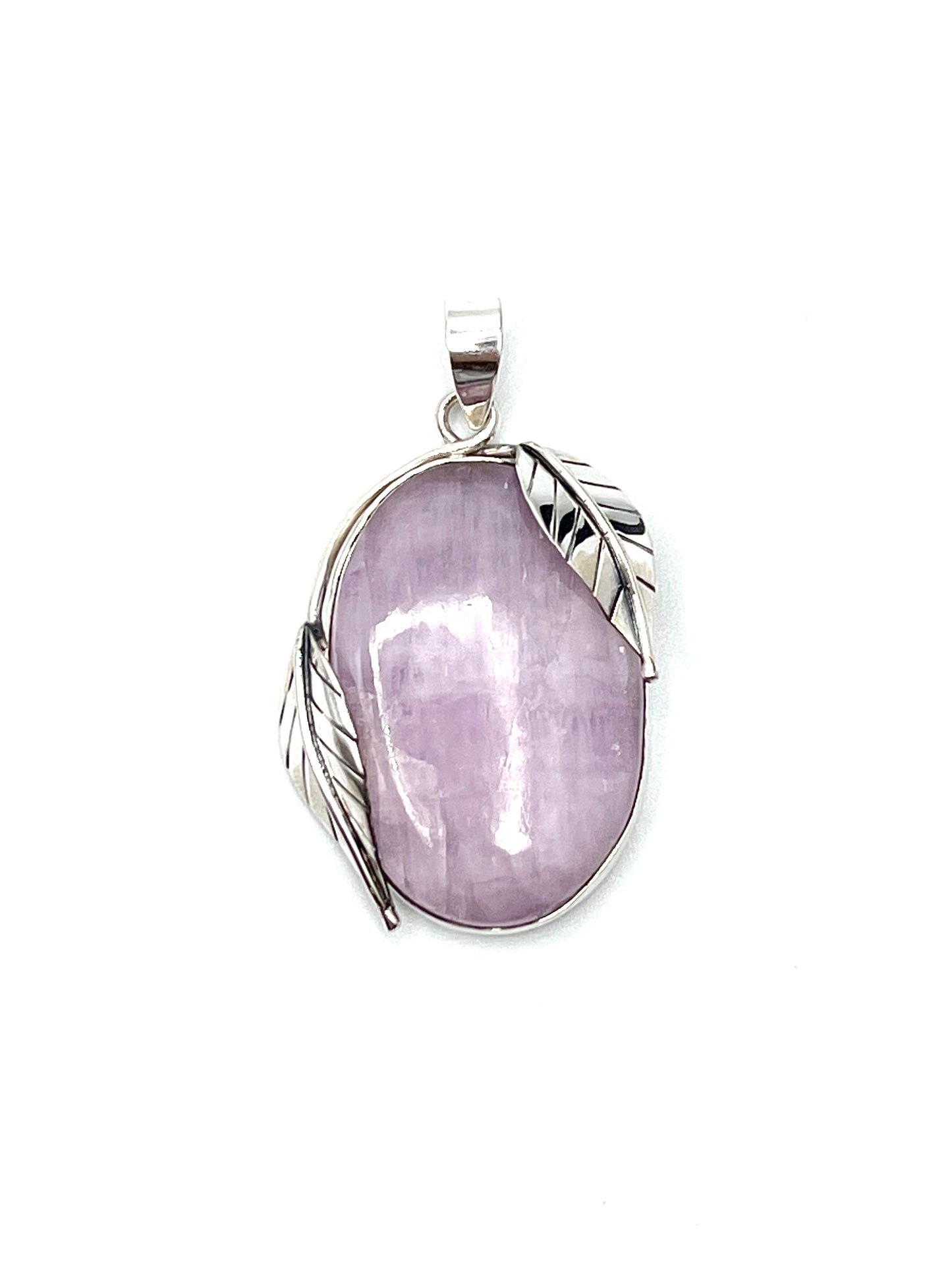 Kunzite Leaf Pendants