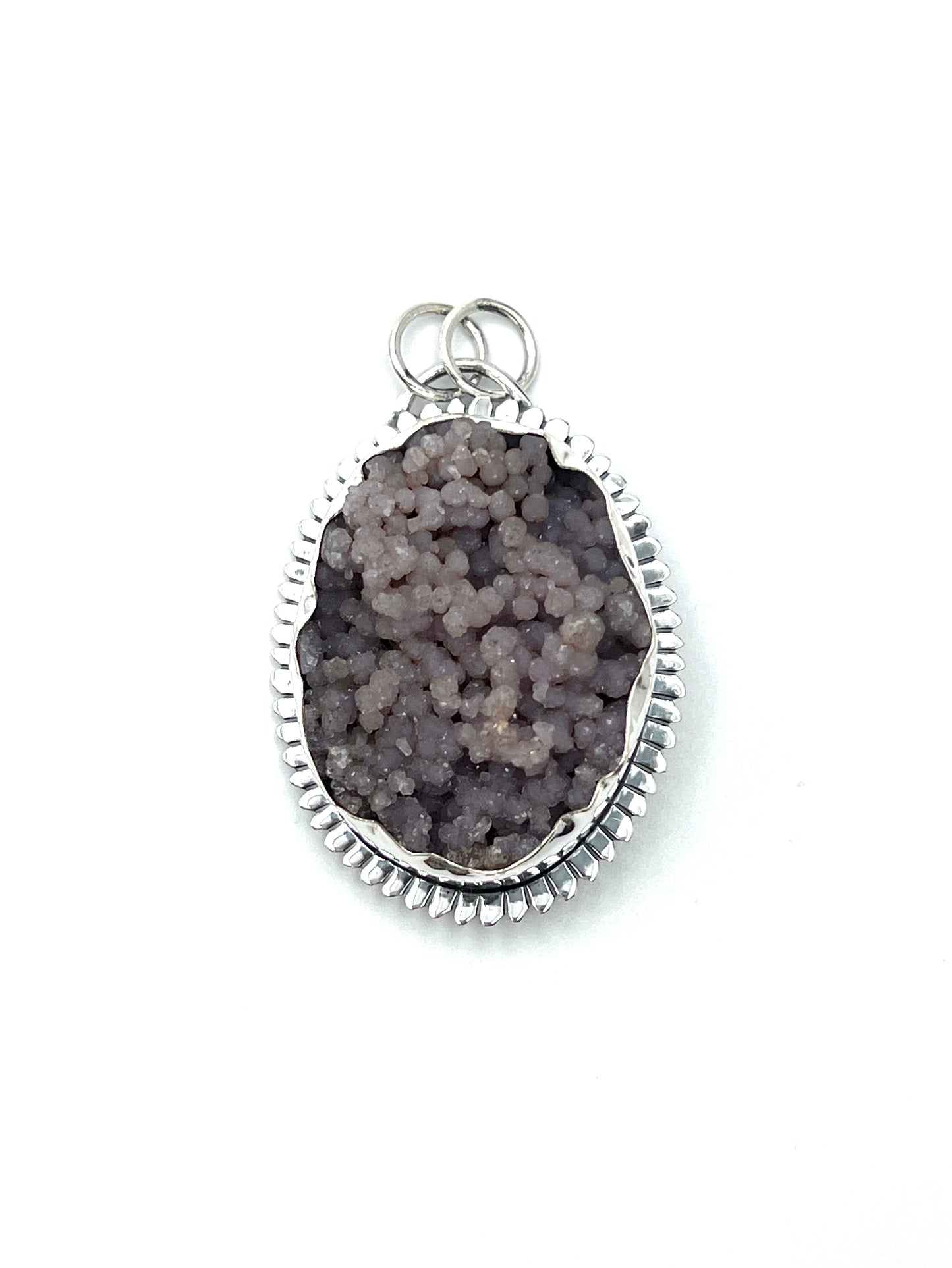 Grape Agate Pendants