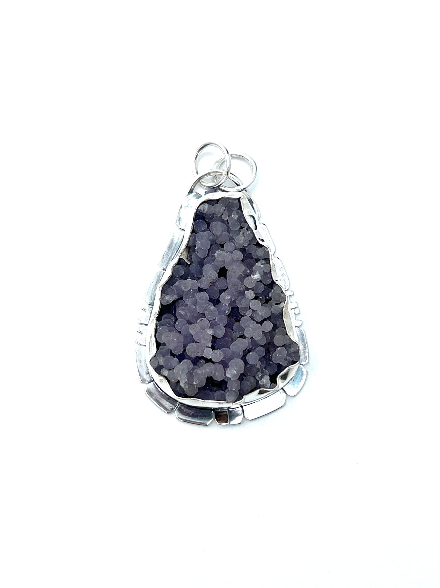 Grape Agate Pendants