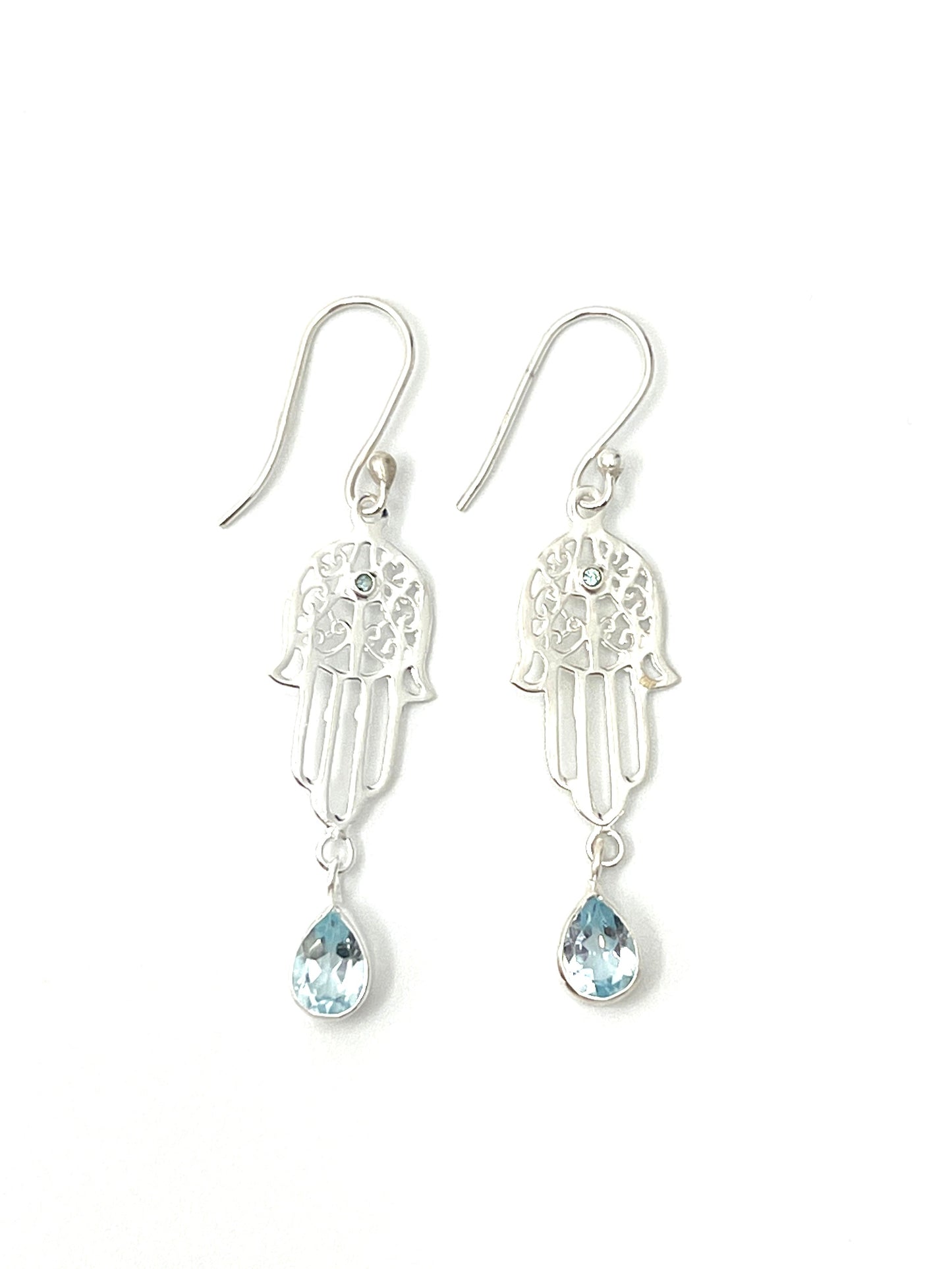 Hamsa Earrings