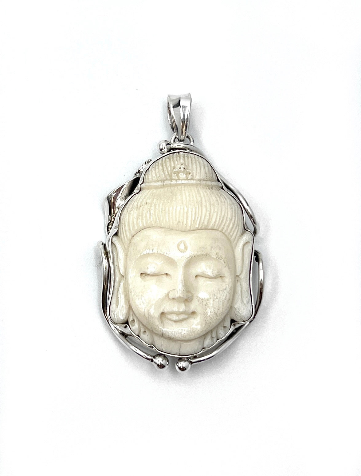 Buddha Bone Face Pendants