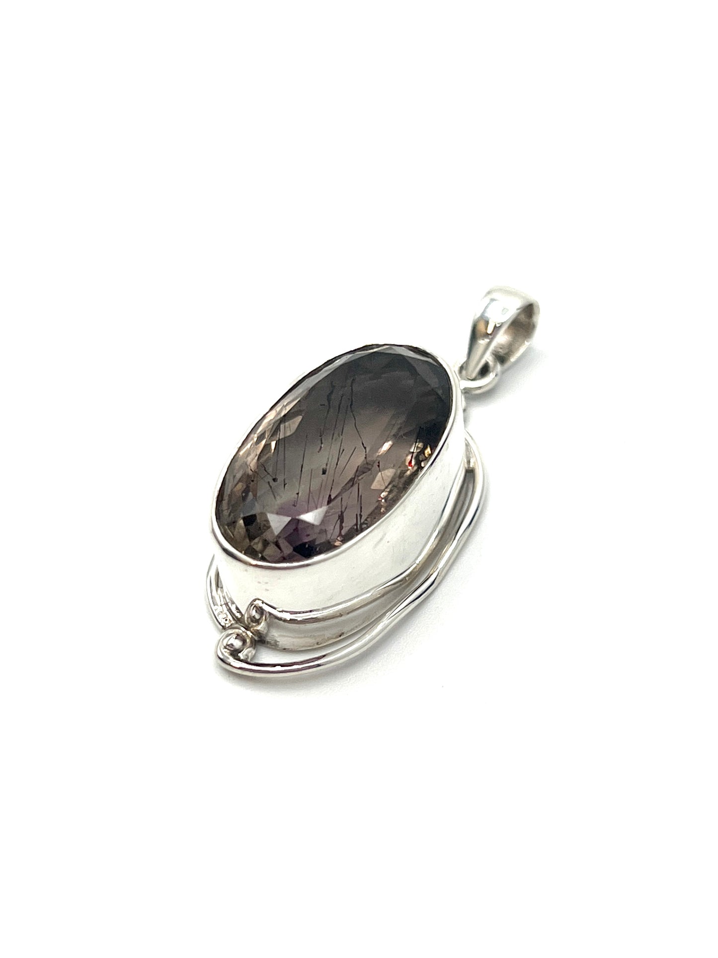 Silver Double Wire Super 7 Pendants