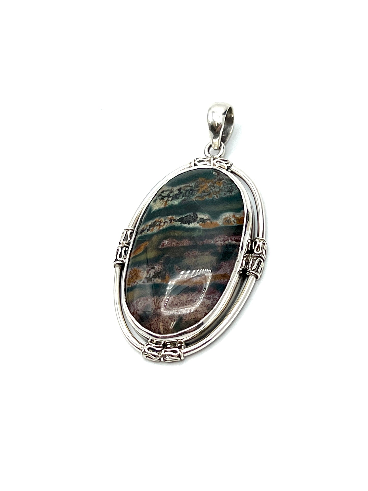 Bali Bloodstone Pendants