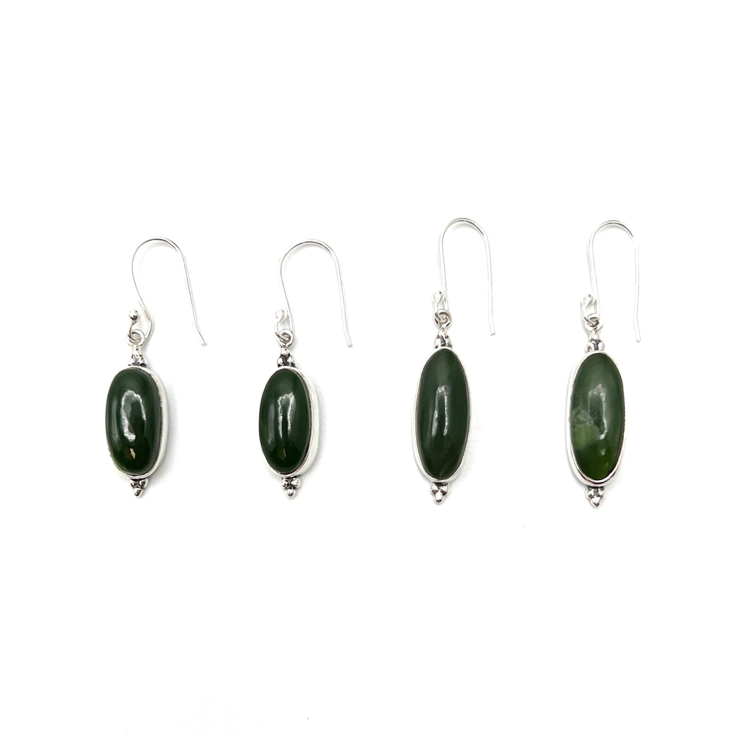Large Bali Oval Earrings