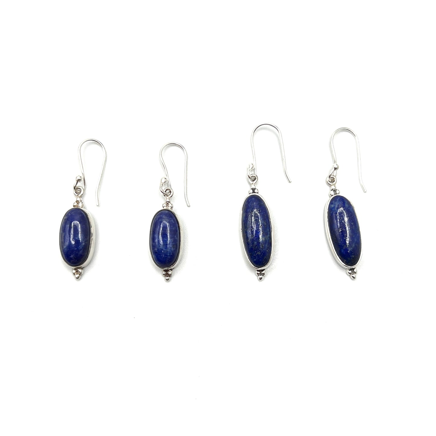 Large Bali Oval Earrings