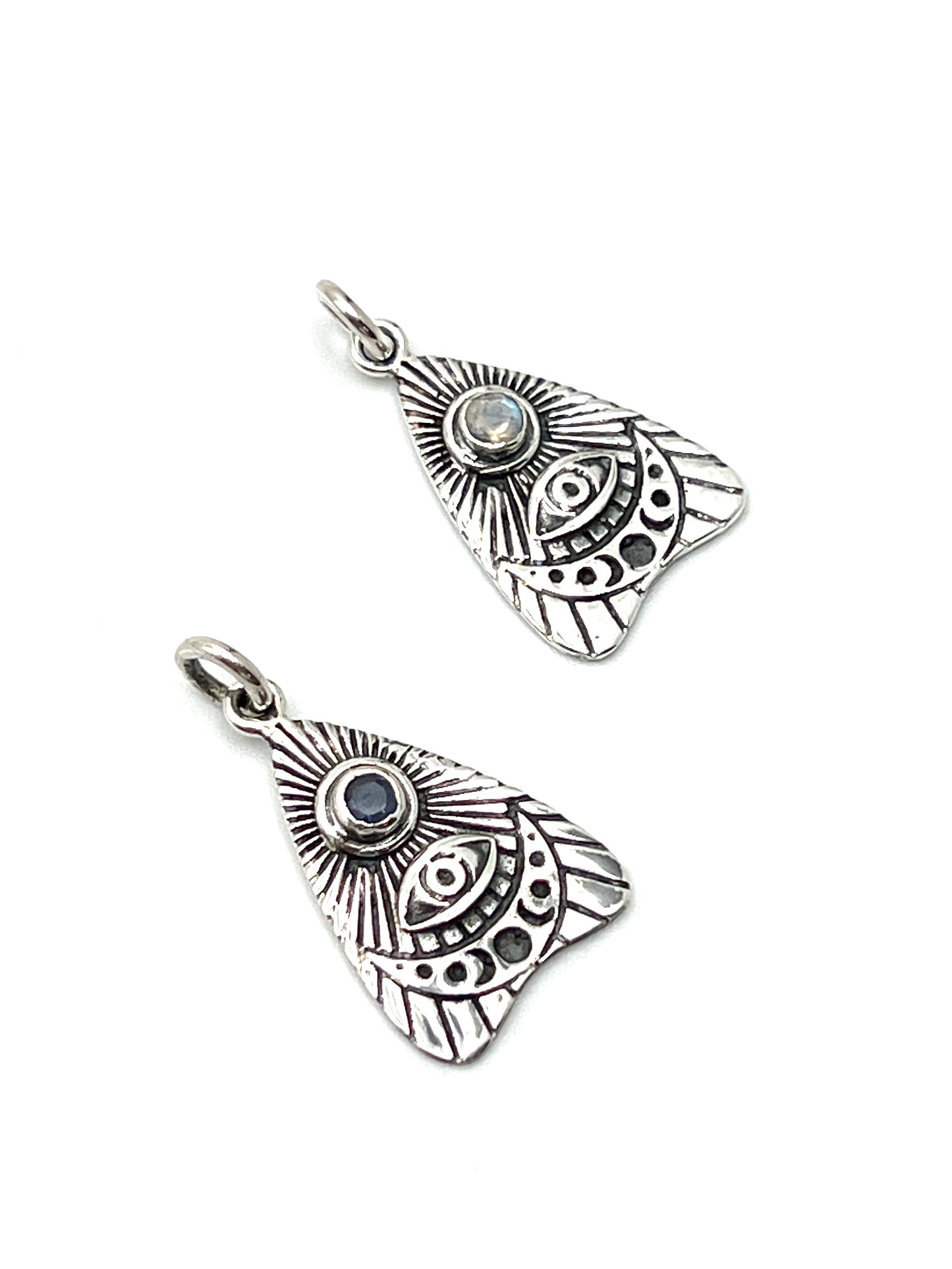 Sterling Silver Ouija Planchette Pendant