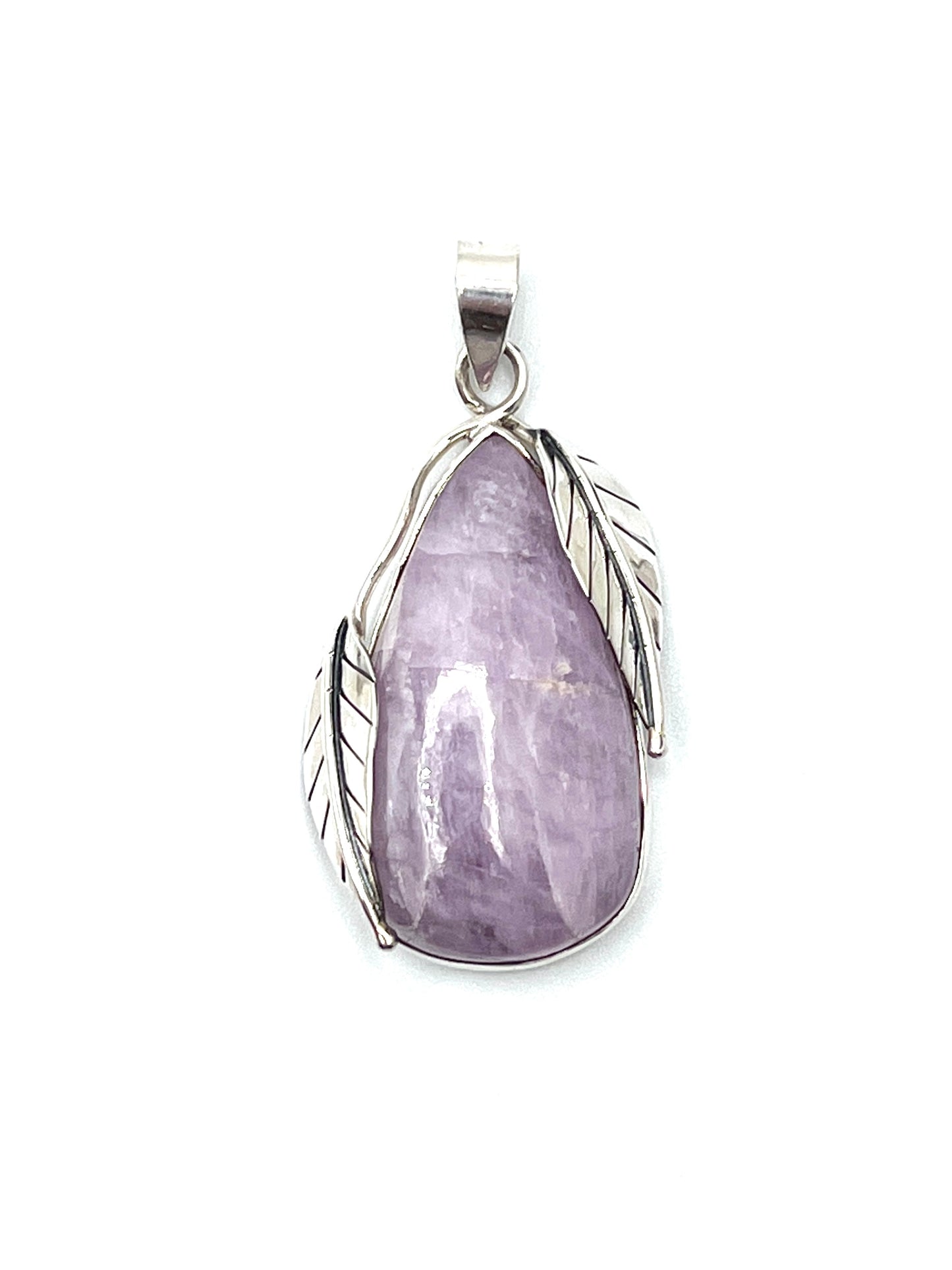 Kunzite Leaf Pendants
