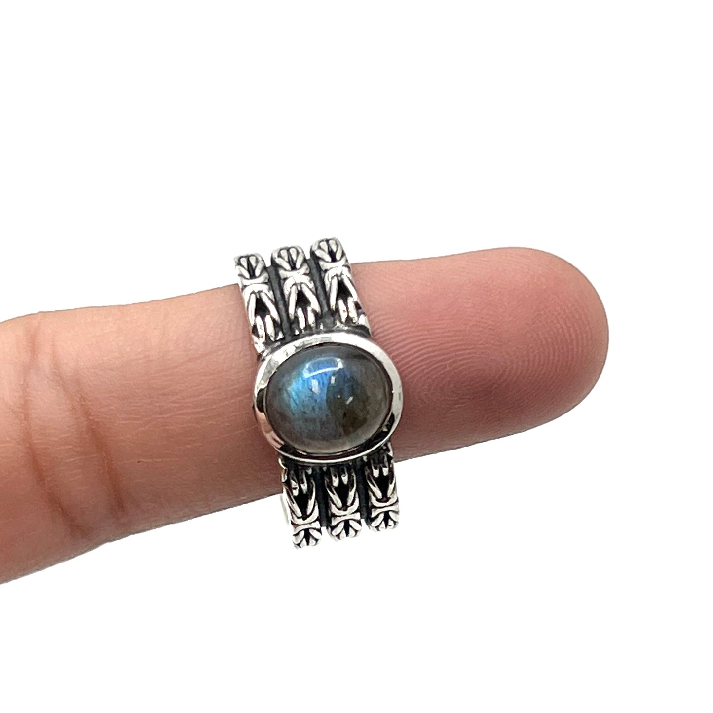 Gemstone Byzantine Ring