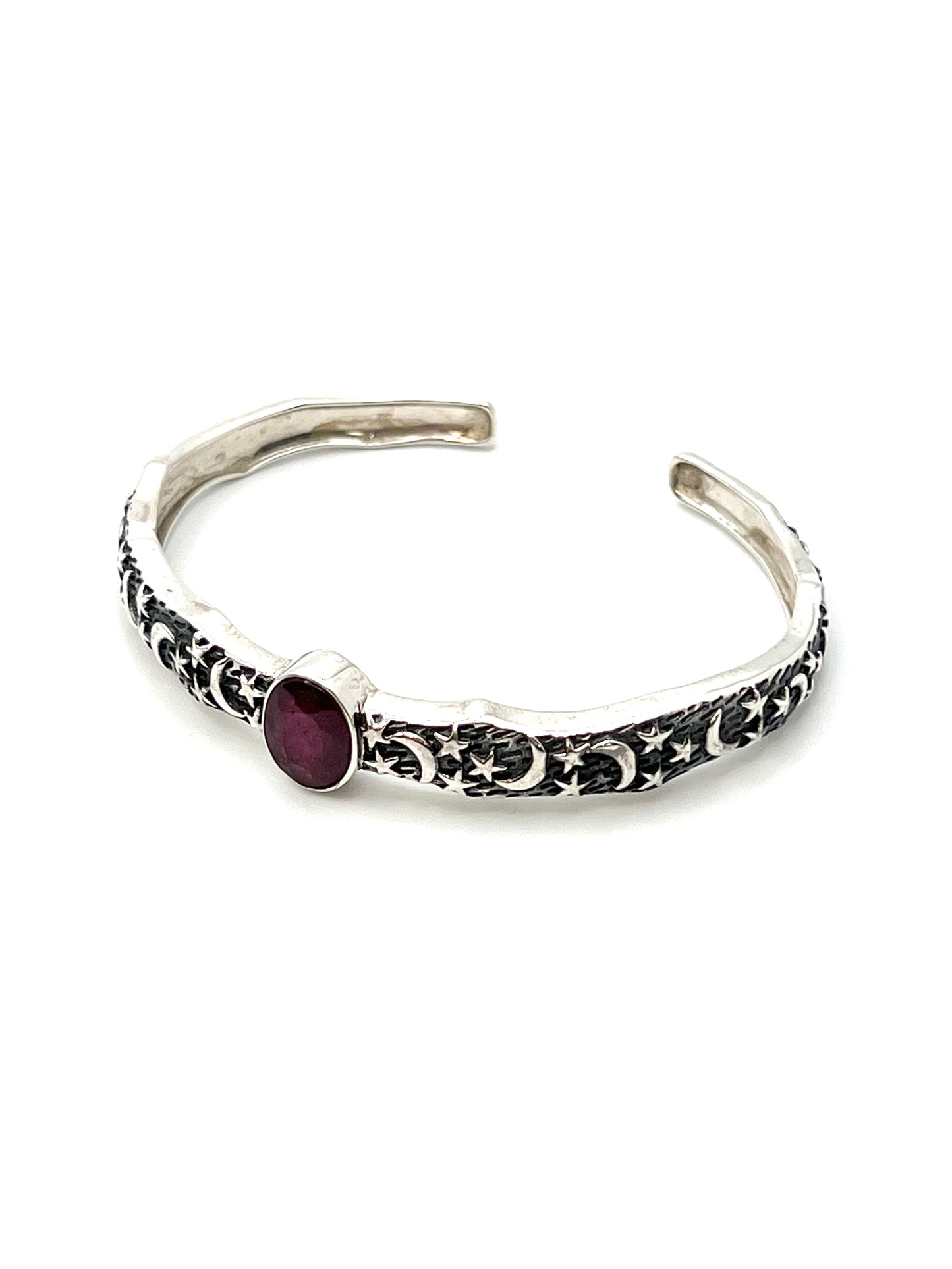Sterling Silver Moon and Star Bracelets