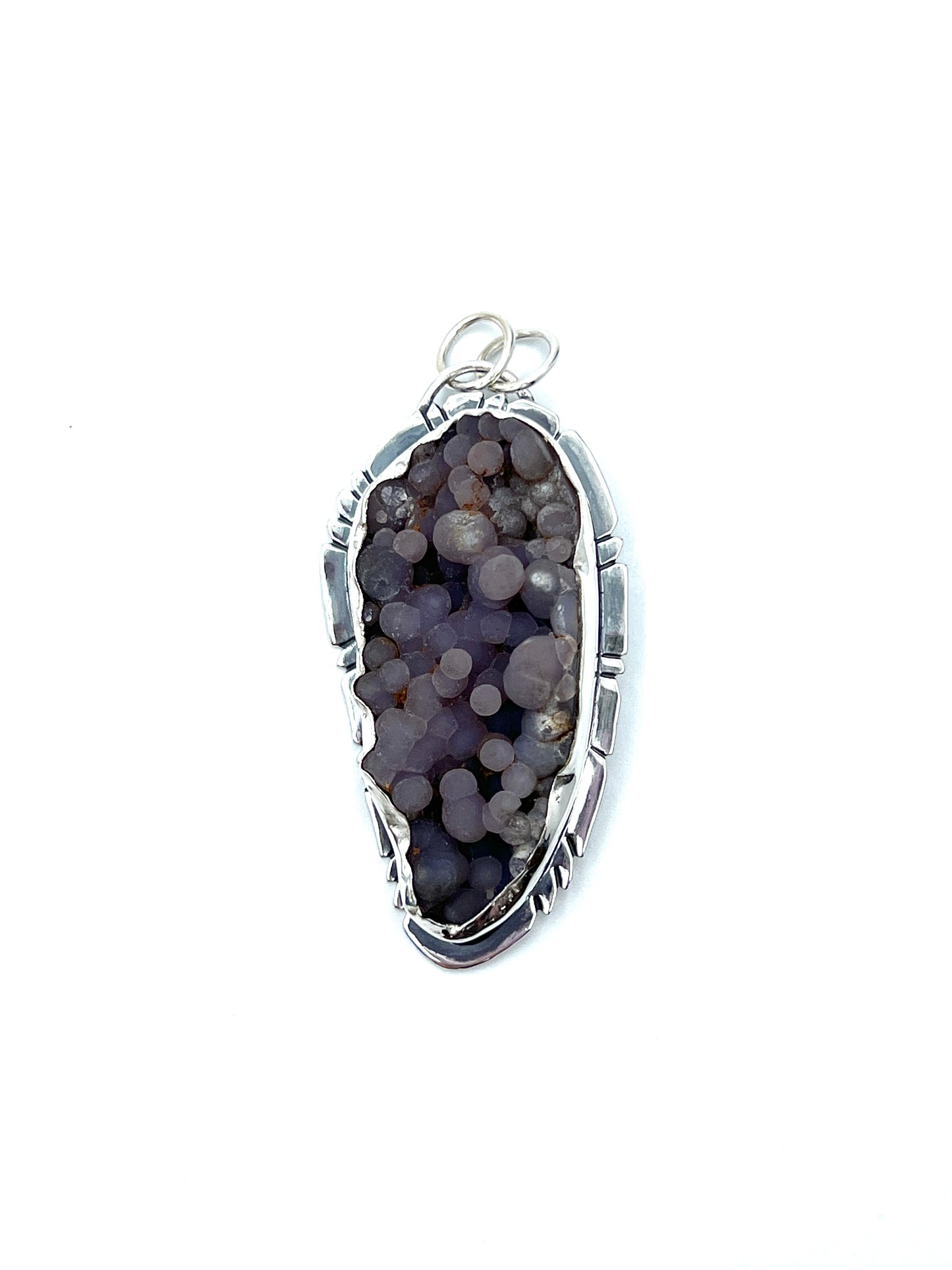 Grape Agate Pendants
