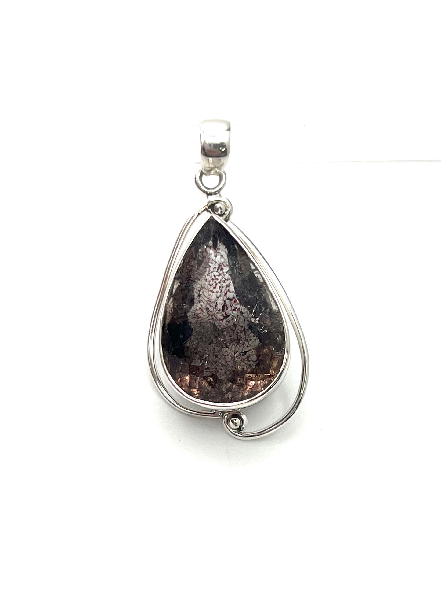 Silver Double Wire Super 7 Pendants