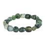 Stretchy Tumbled Chunk Stone Bracelet
