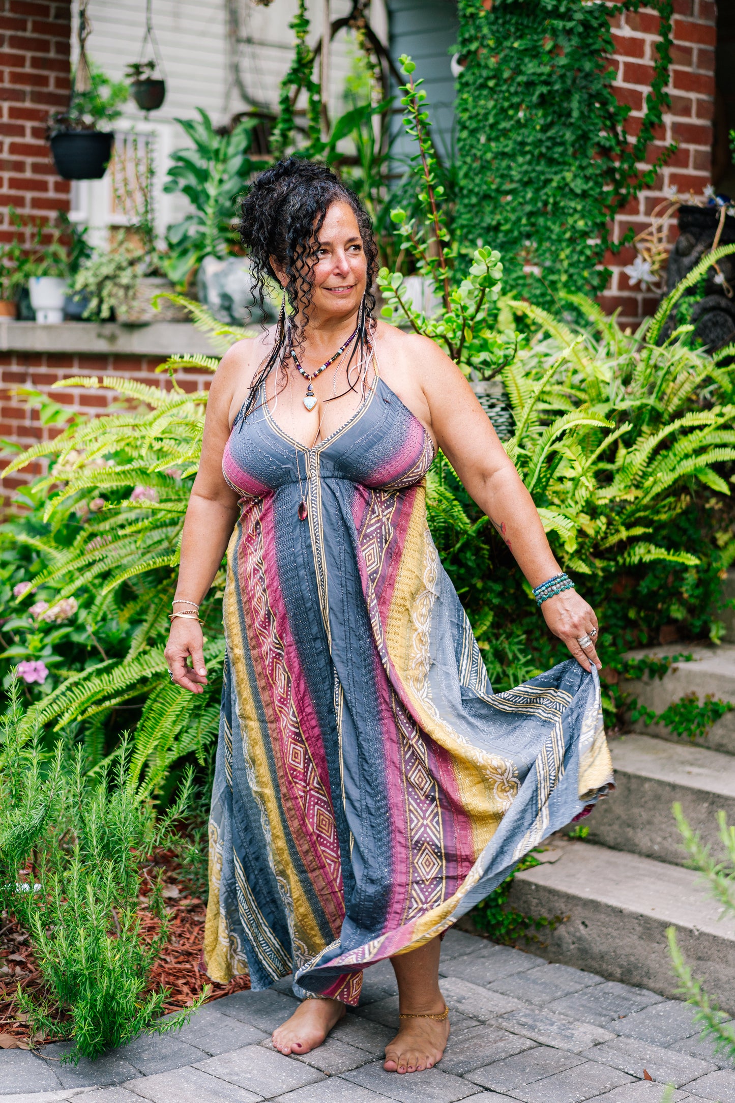 Ruhani Maxi Slit Dress