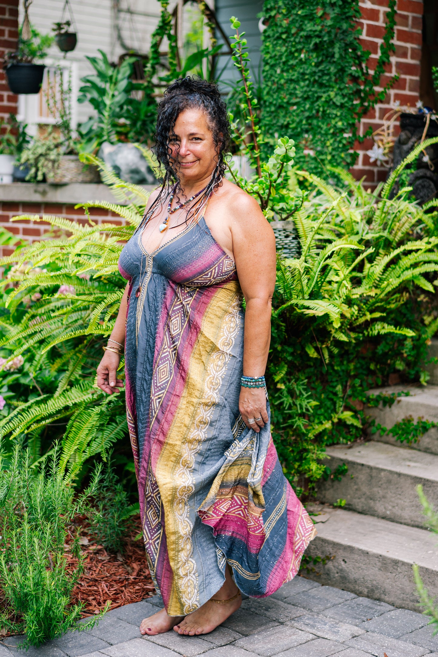 Ruhani Maxi Slit Dress
