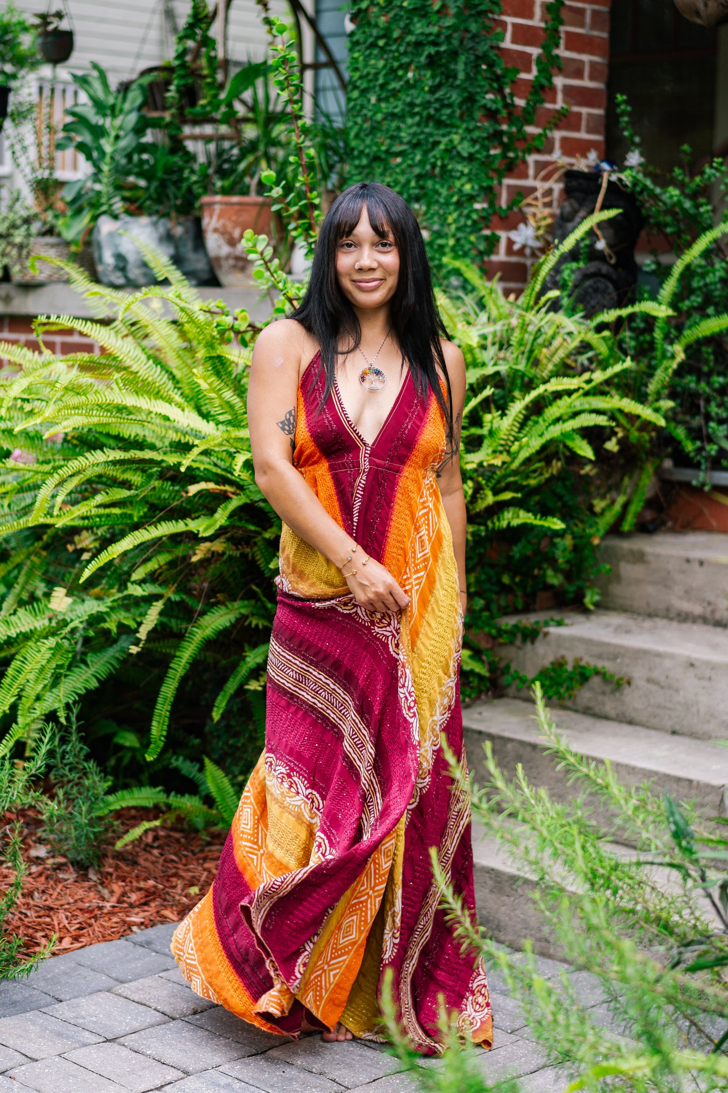 Ruhani Maxi Slit Dress