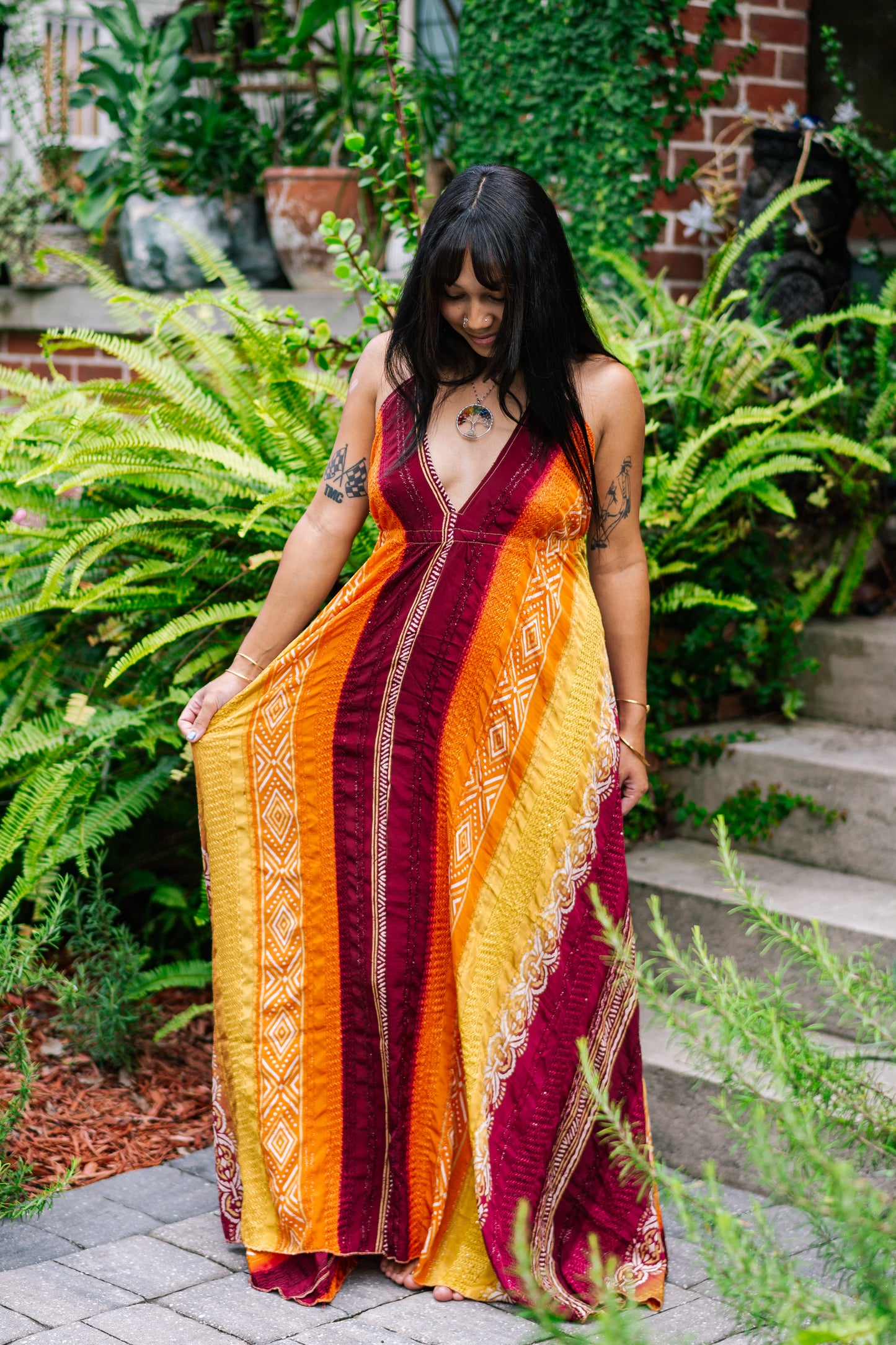 Ruhani Maxi Slit Dress