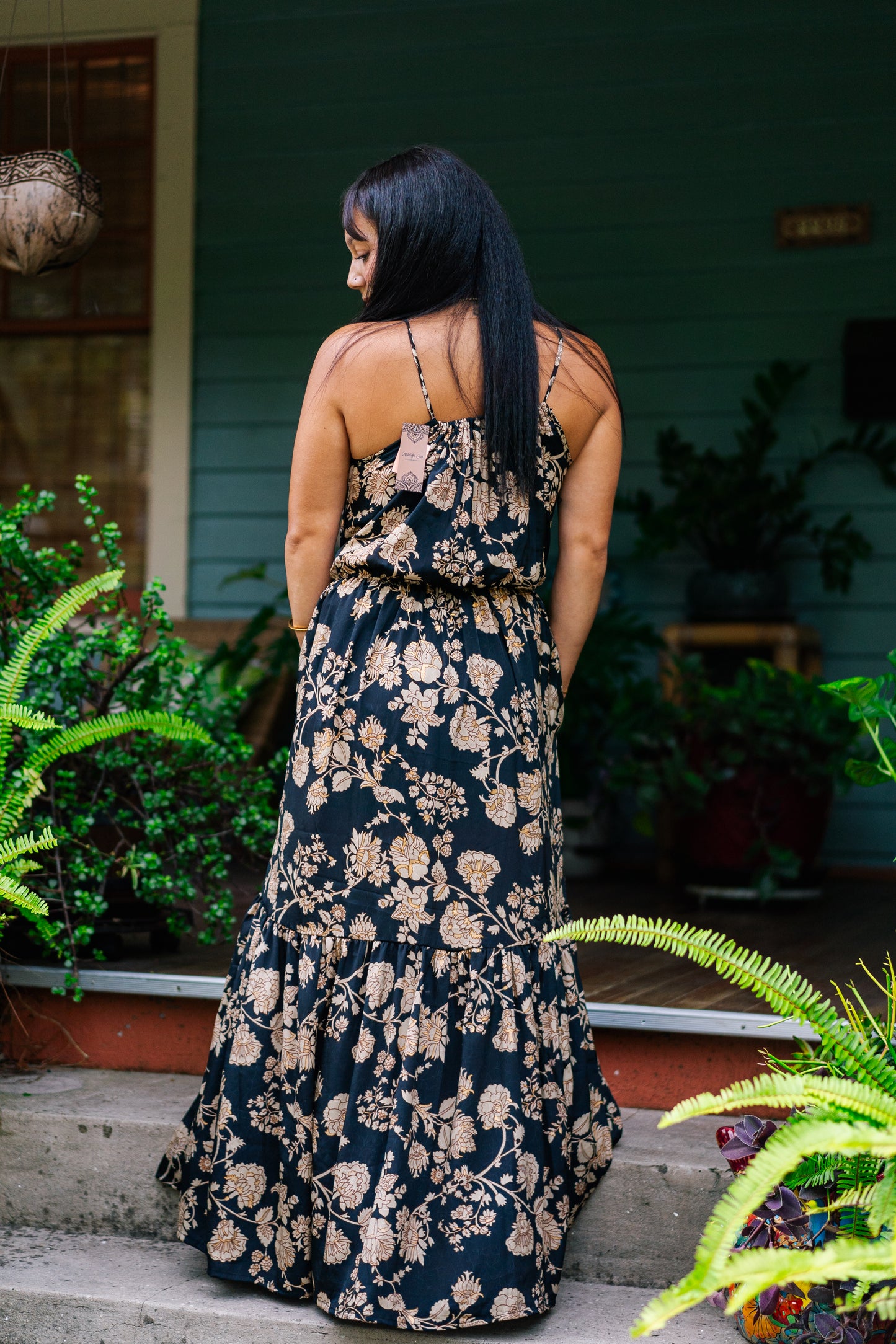 Golden Rose Dress