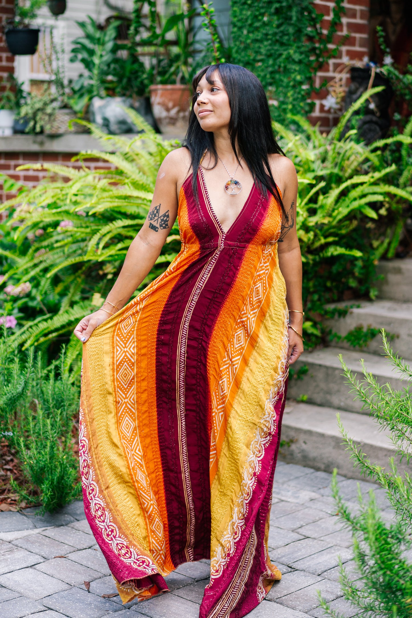 Ruhani Maxi Slit Dress
