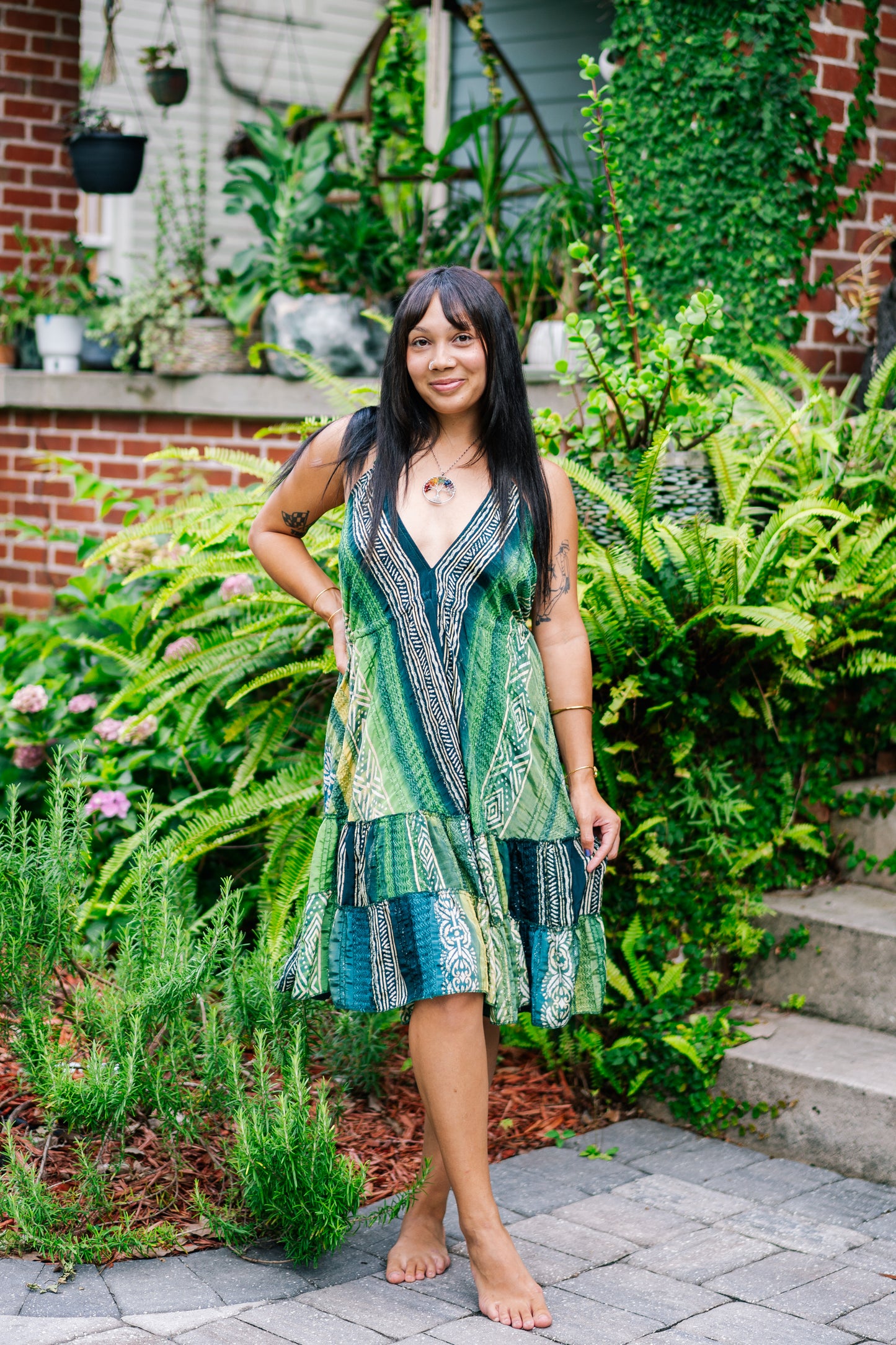 Ruhani Mini Slit Dress
