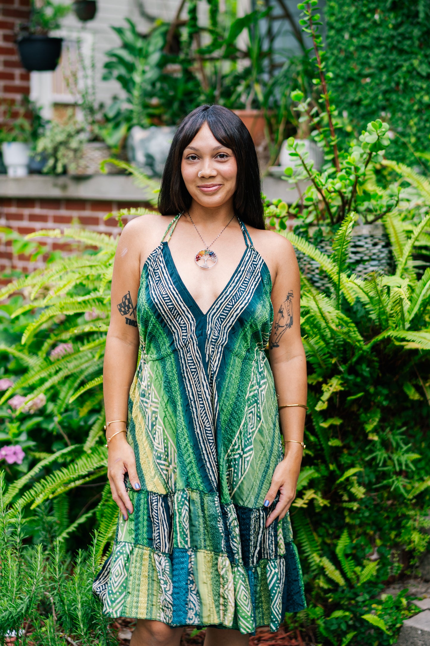Ruhani Mini Slit Dress