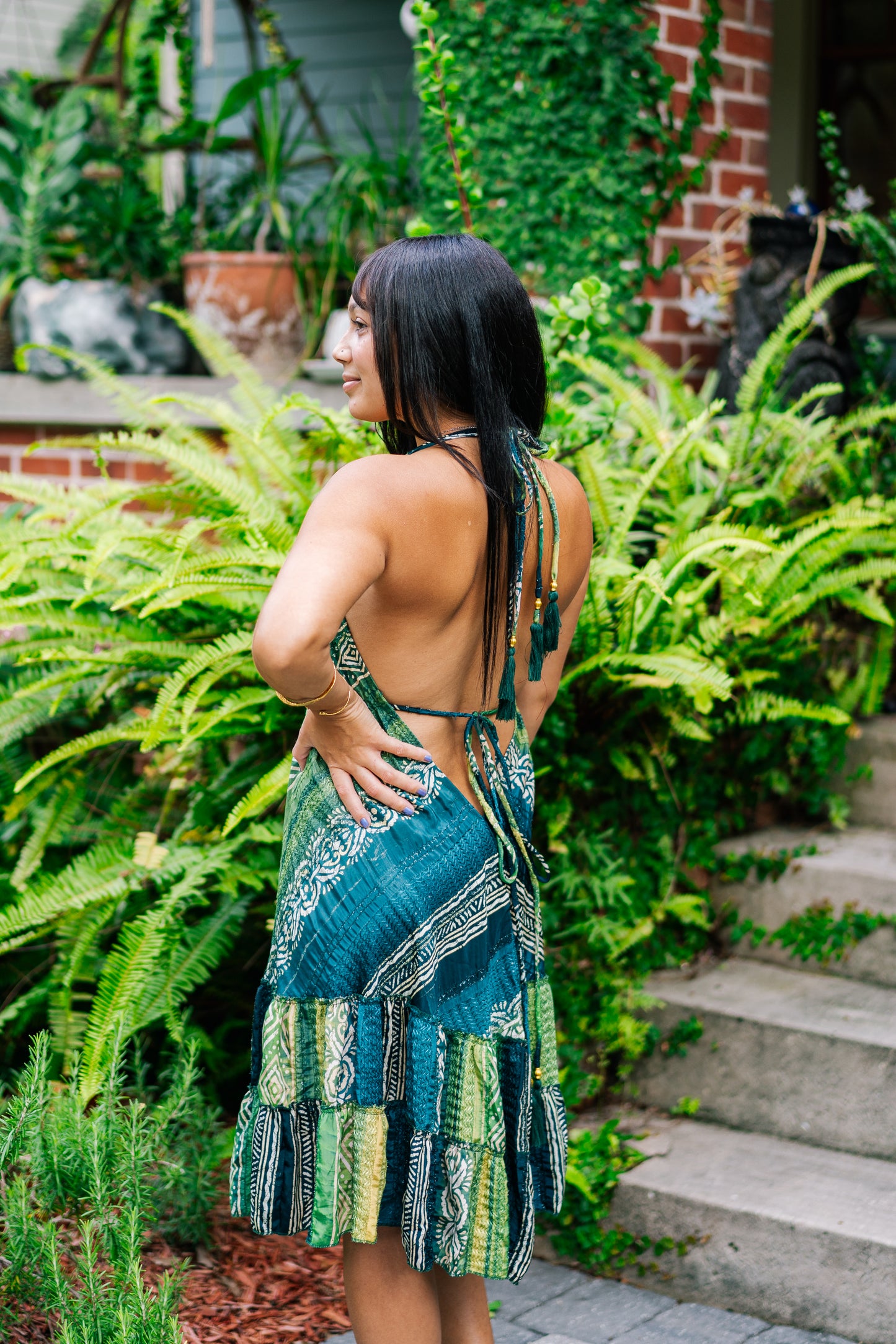Ruhani Mini Slit Dress