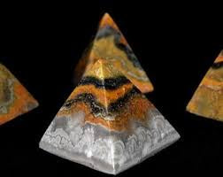 Bumble Bee Jasper Pyramid