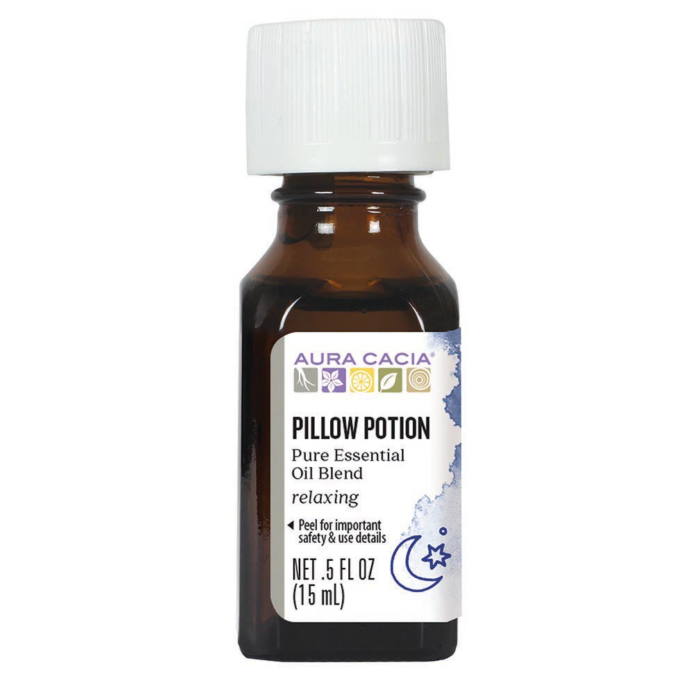 AURA CACIA PILLOW POTION ESSENTIAL OIL 0.5 FL. OZ.
