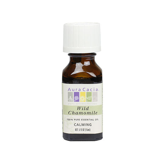 AURA CACIA WILD CHAMOMILE ESSENTIAL OIL 0.5 FL. OZ.