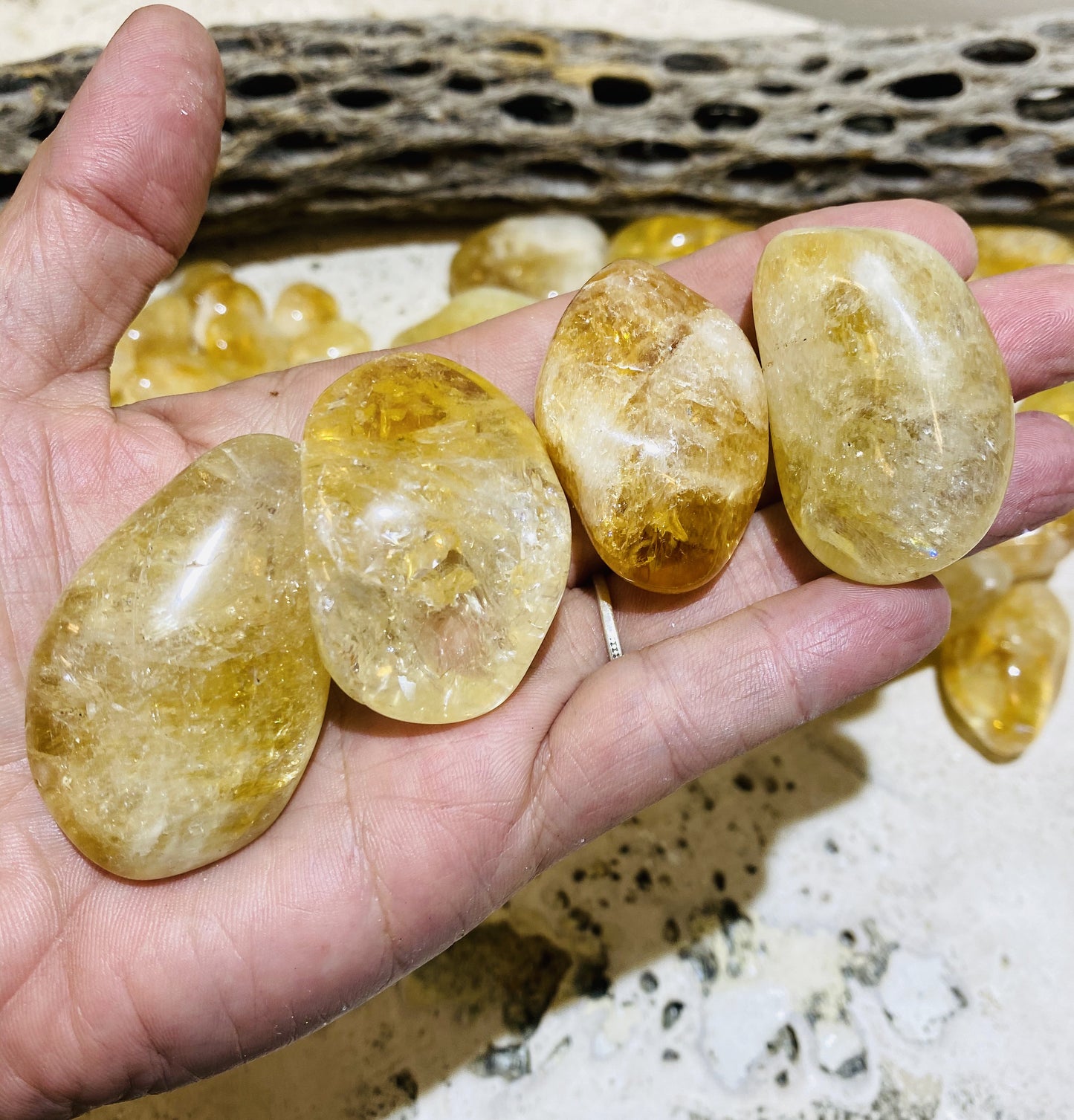 Citrine Tumbles